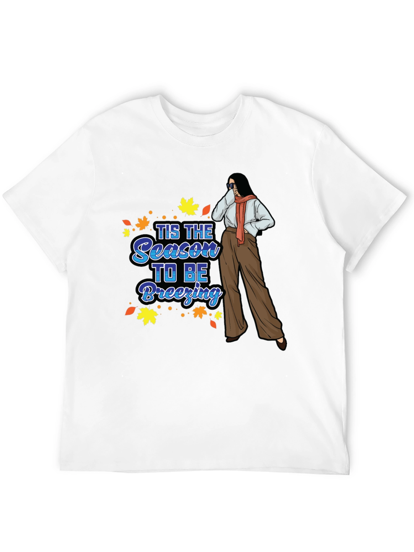 Tis The Season To Be Breezing Autumn T-Shirt