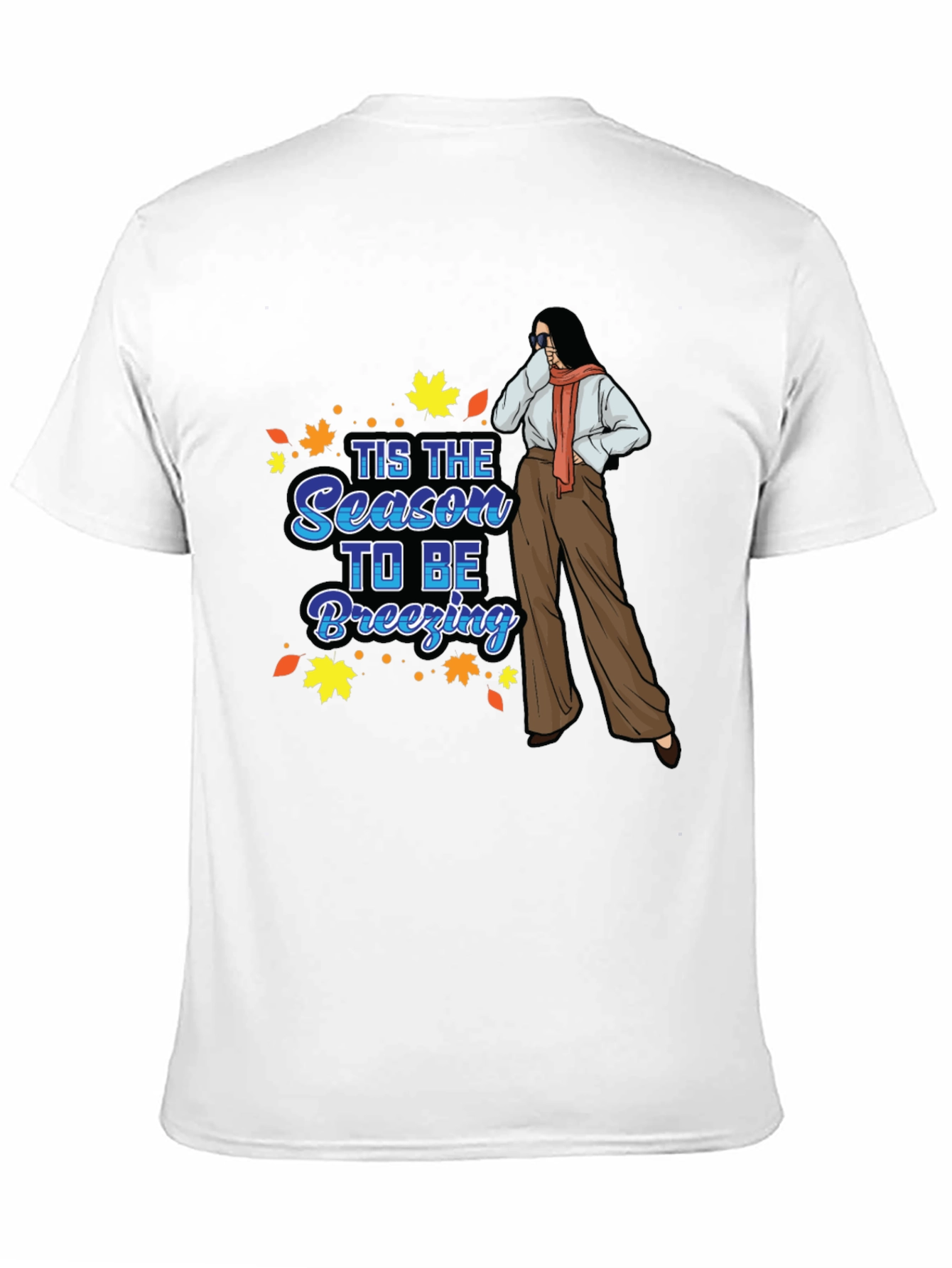 Tis The Season To Be Breezing Autumn T-Shirt