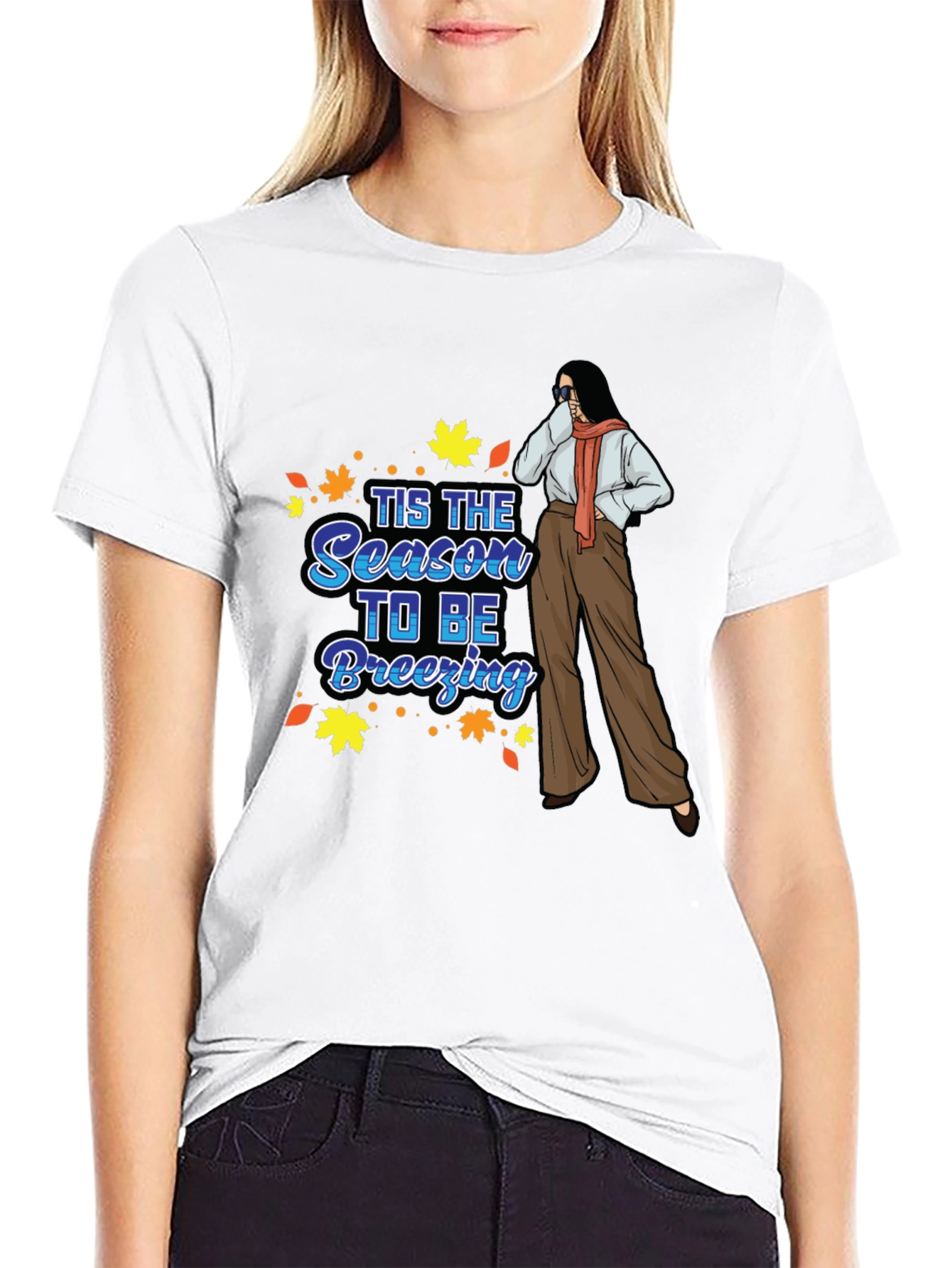 Tis The Season To Be Breezing Autumn T-Shirt