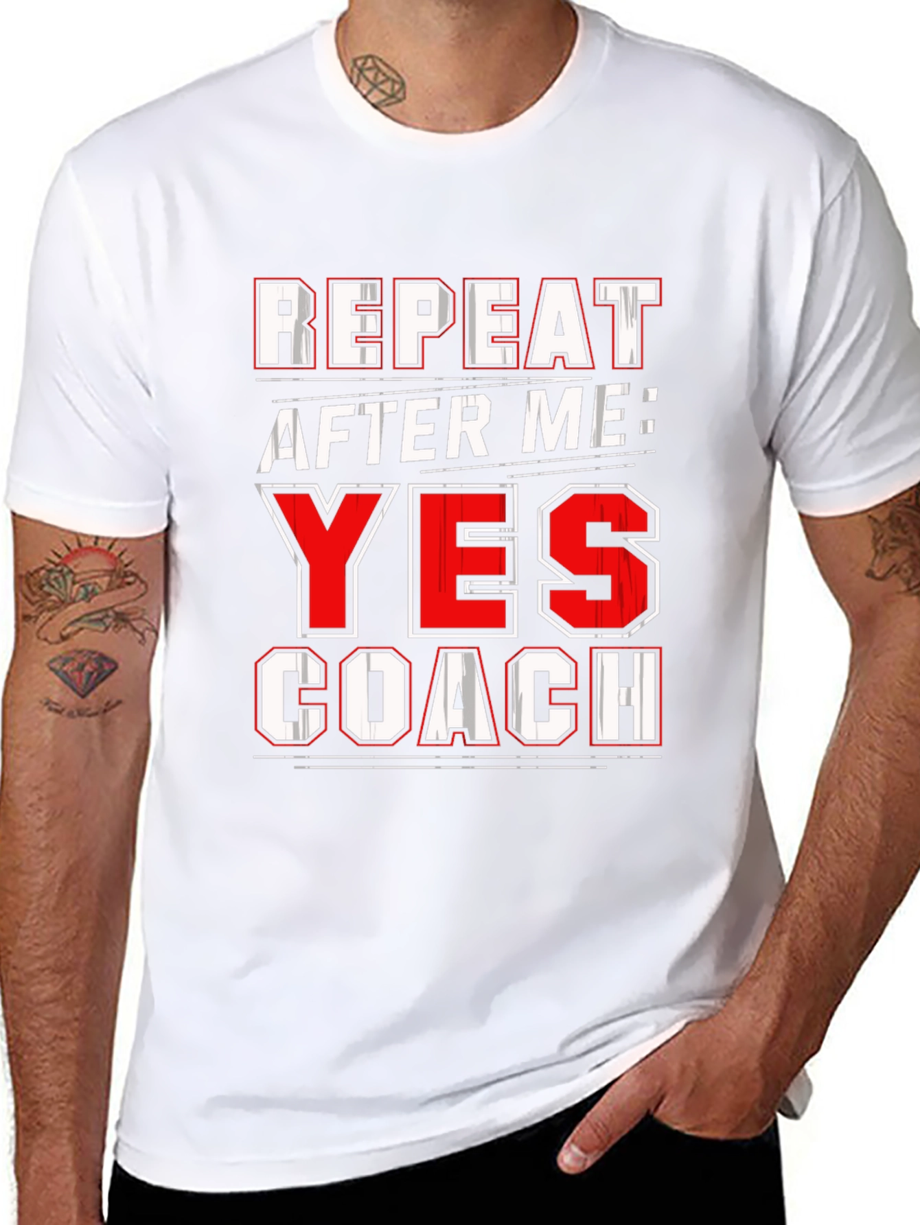 Repeat After Me: Yes Coach T-Shirt