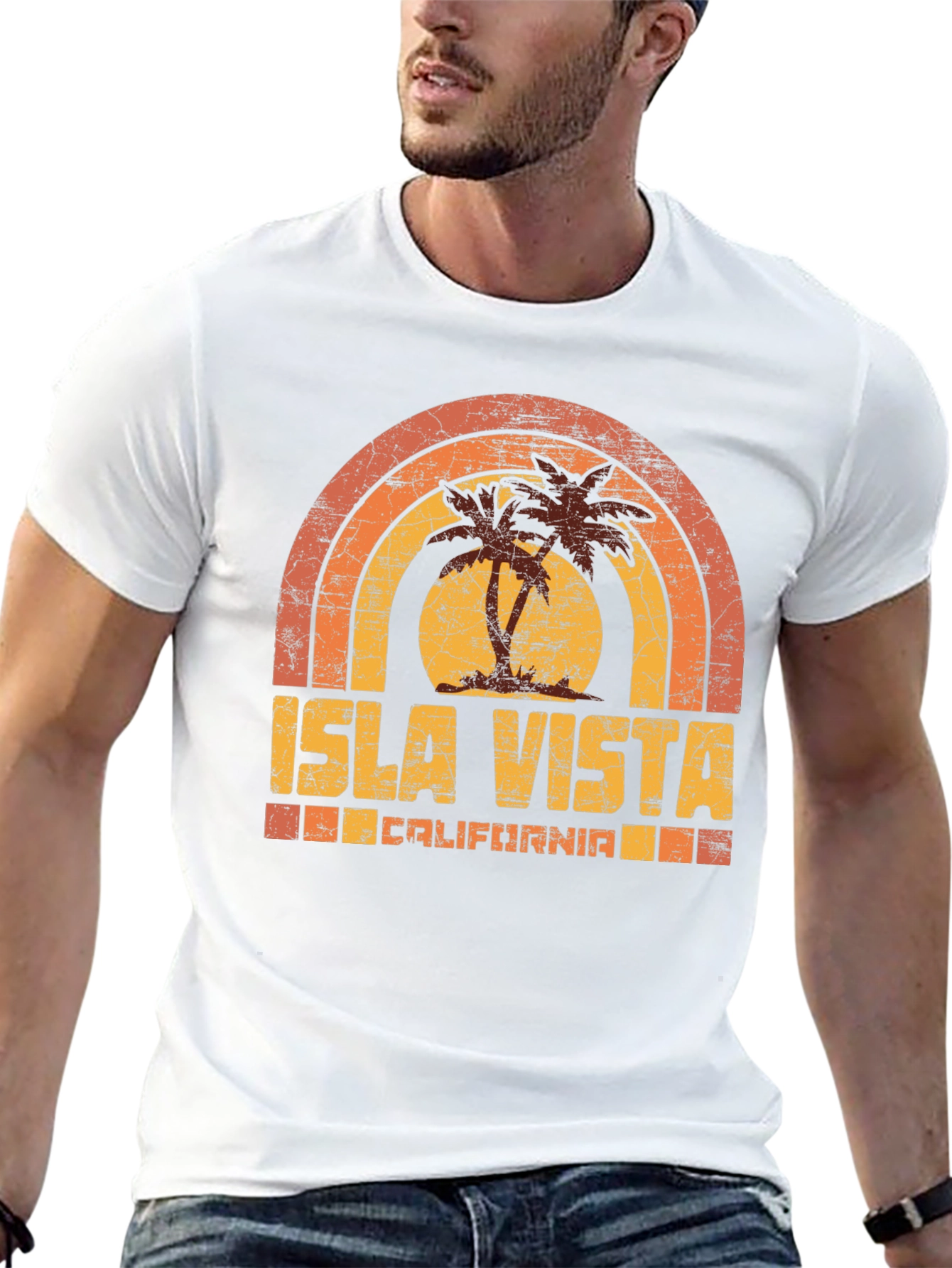 Isla Vista California Retro Graphic Tee