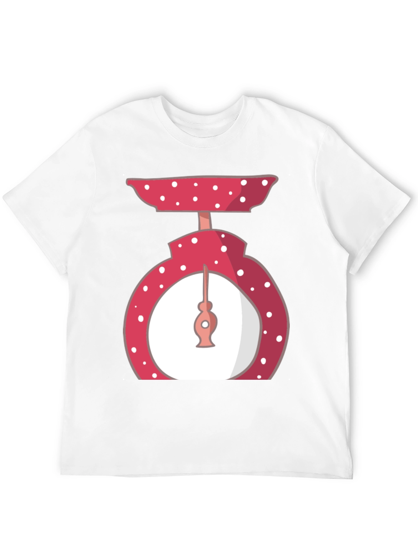 Retro Polka Dot Kitchen Scale T-Shirt