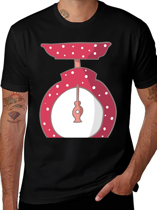 Retro Polka Dot Kitchen Scale T-Shirt