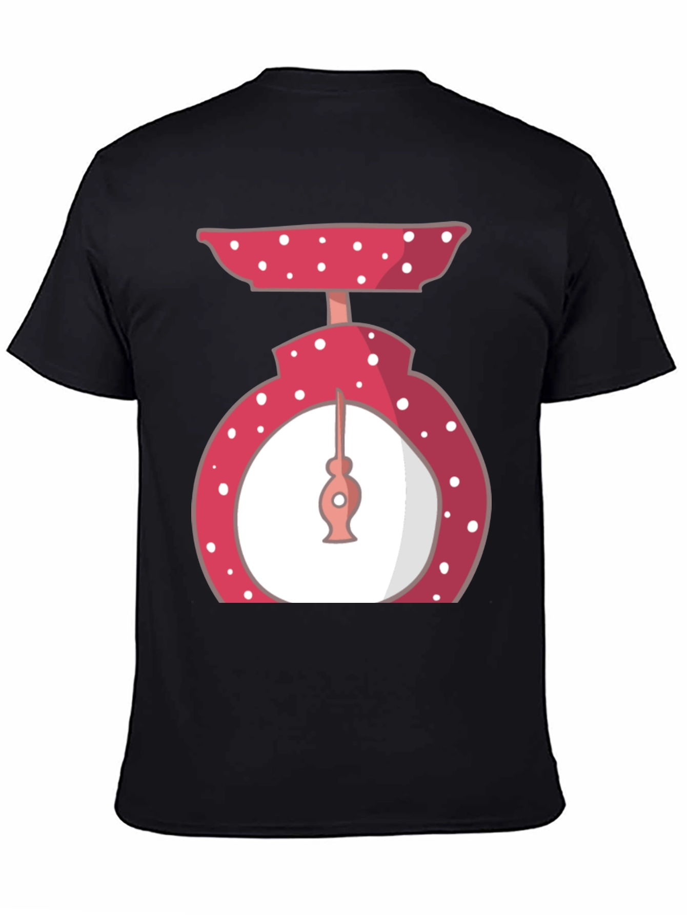 Retro Polka Dot Kitchen Scale T-Shirt