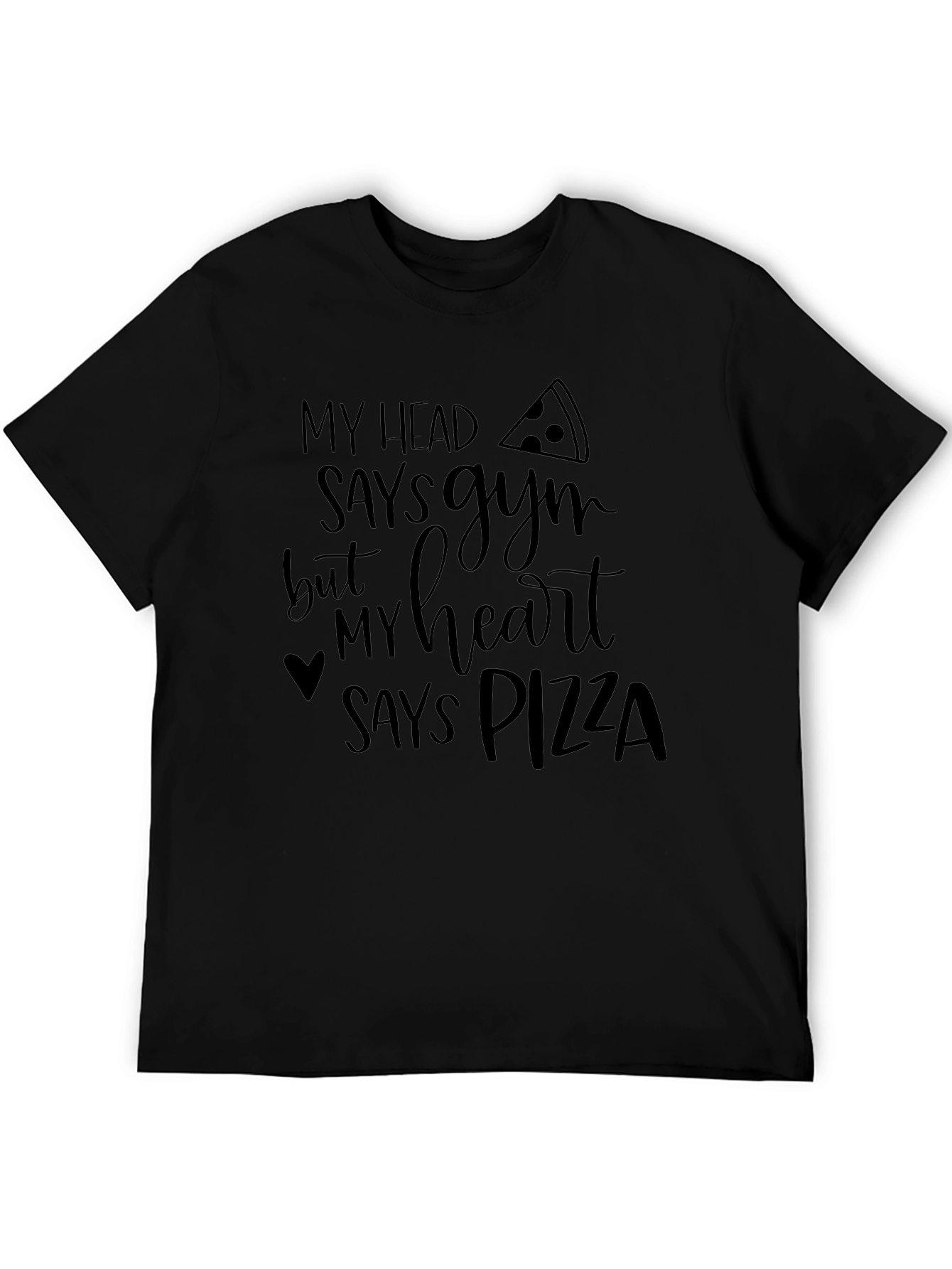 Funny Pizza Lover Graphic T-Shirt