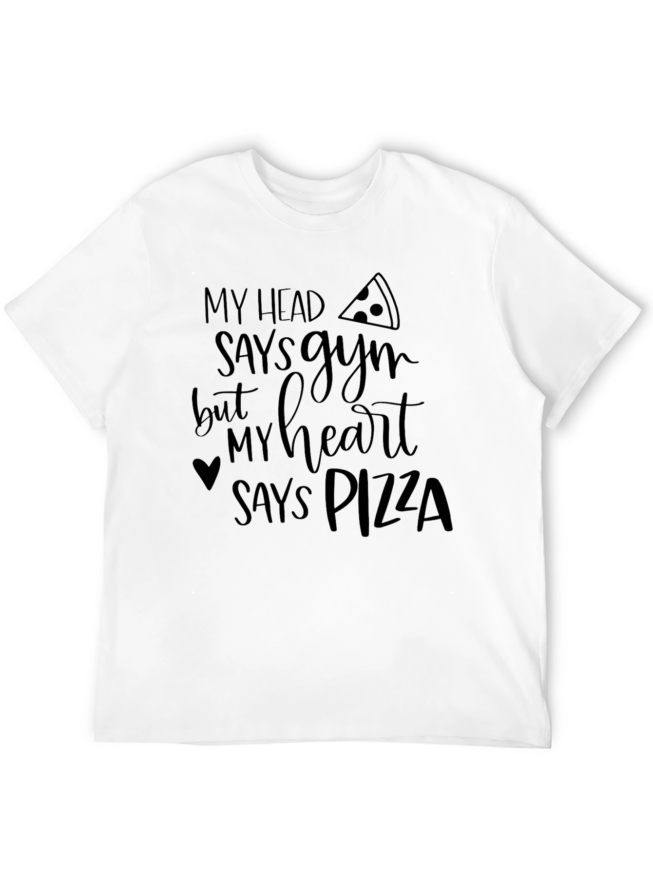 Funny Pizza Lover Graphic T-Shirt