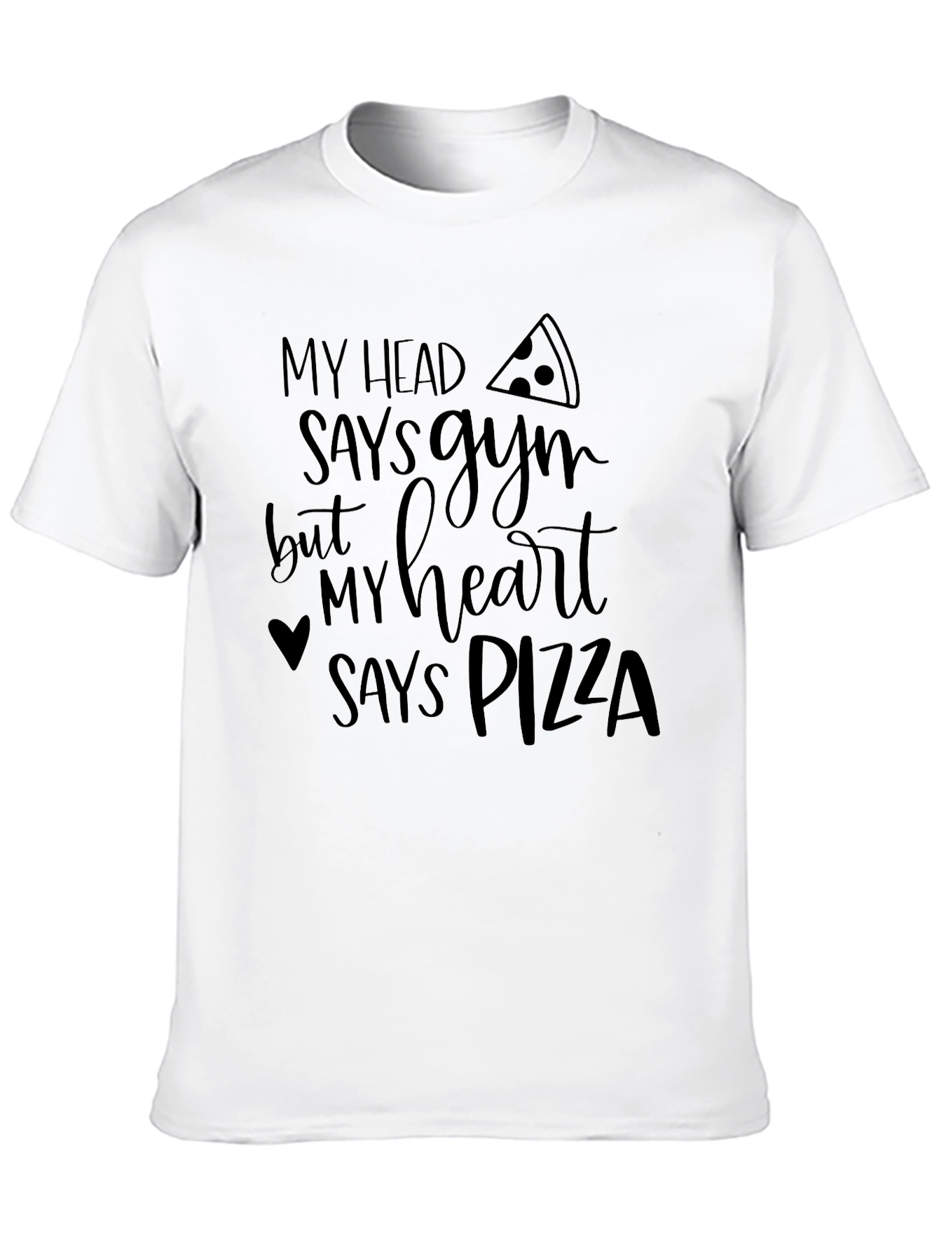 Funny Pizza Lover Graphic T-Shirt