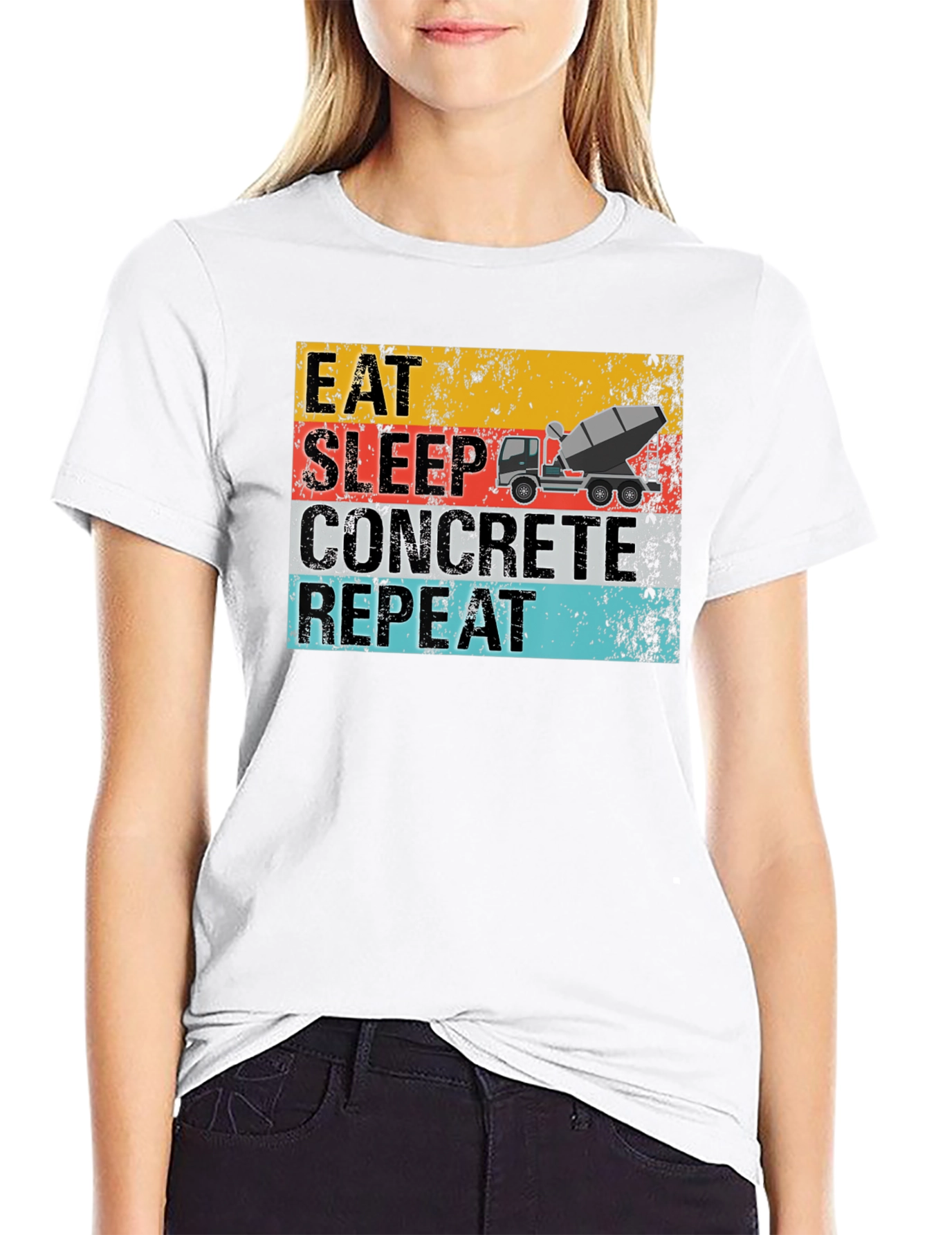 Eat Sleep Concrete Repeat T-Shirt