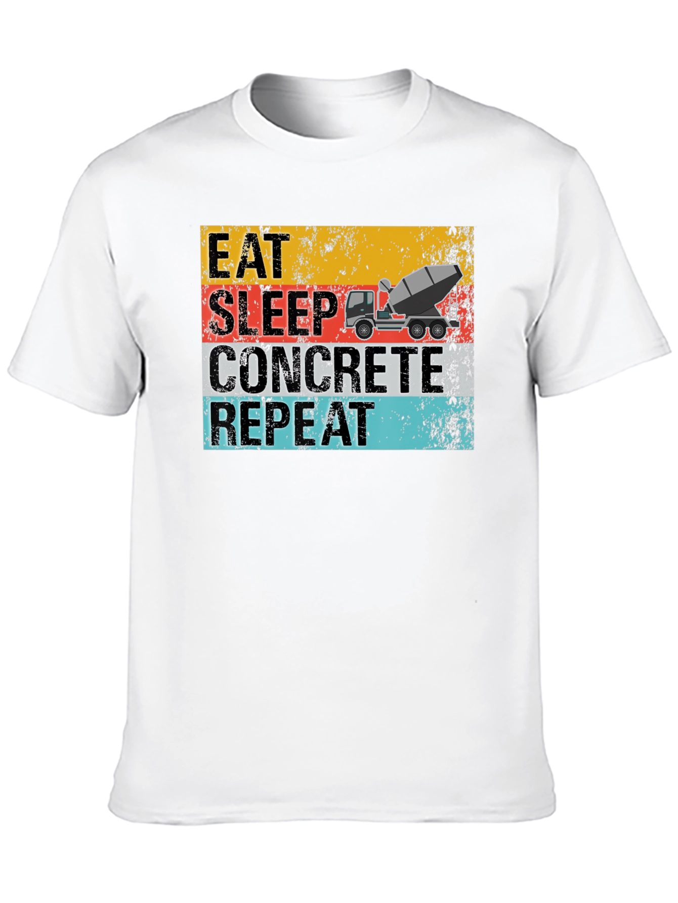 Eat Sleep Concrete Repeat T-Shirt