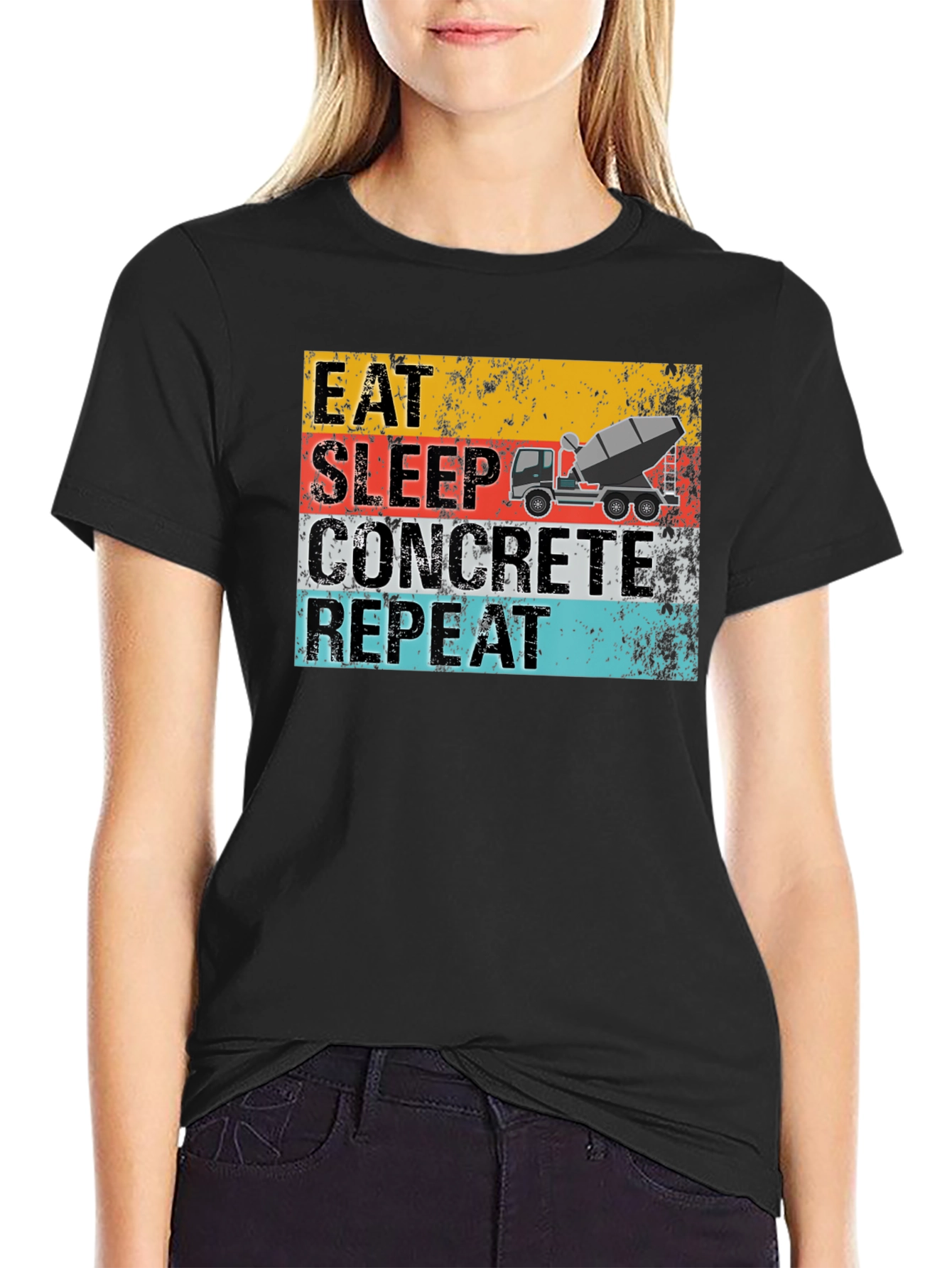 Eat Sleep Concrete Repeat T-Shirt