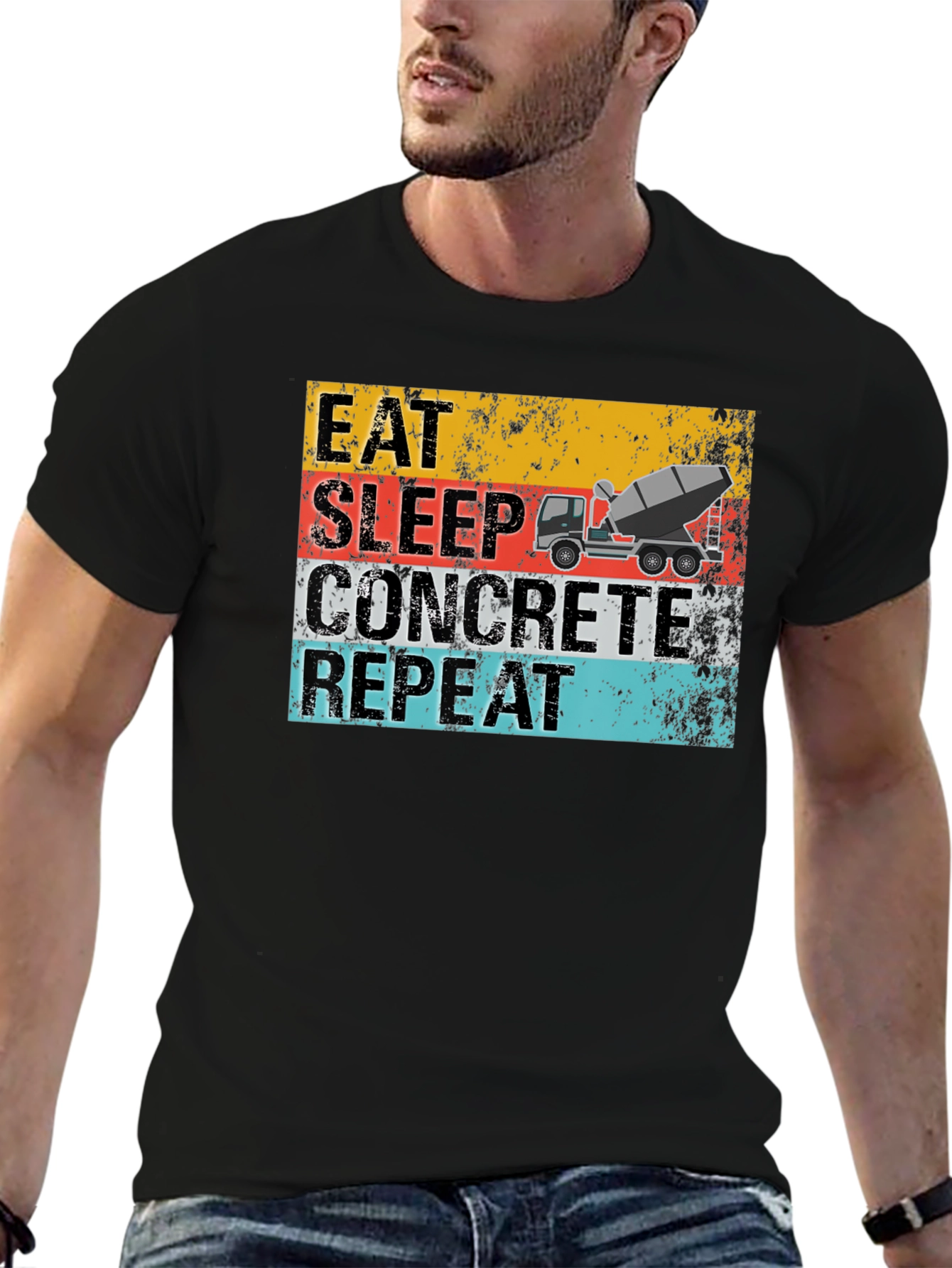 Eat Sleep Concrete Repeat T-Shirt