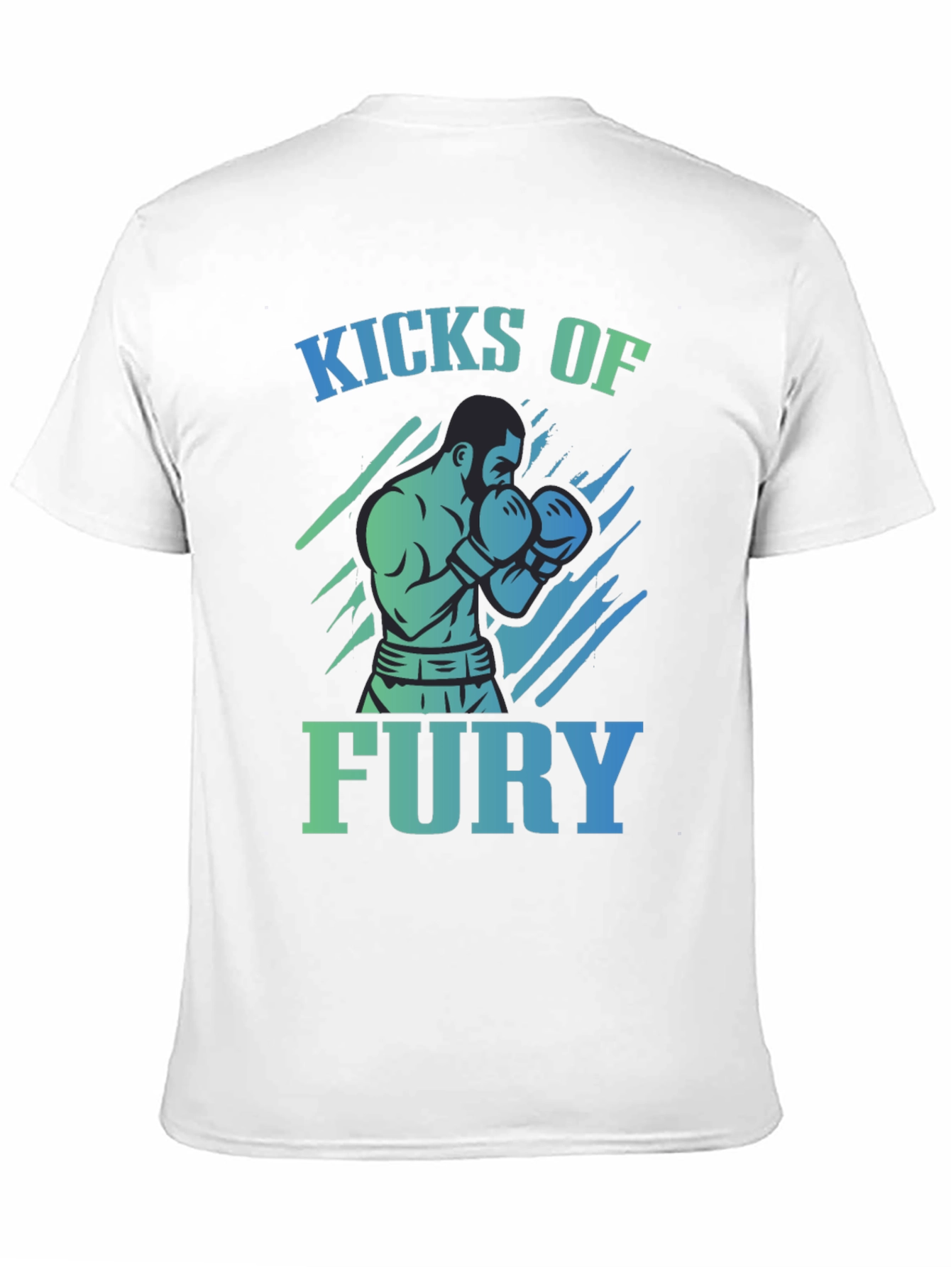Kicks of Fury Graphic T-Shirt - Black