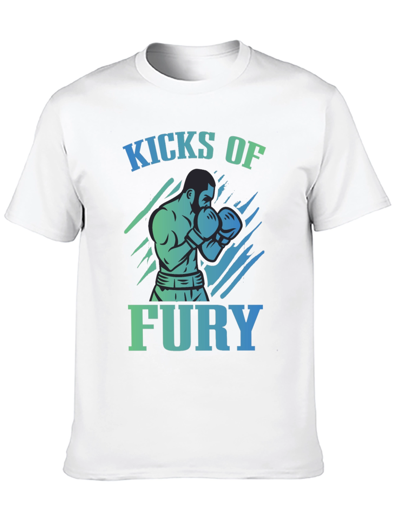 Kicks of Fury Graphic T-Shirt - Black
