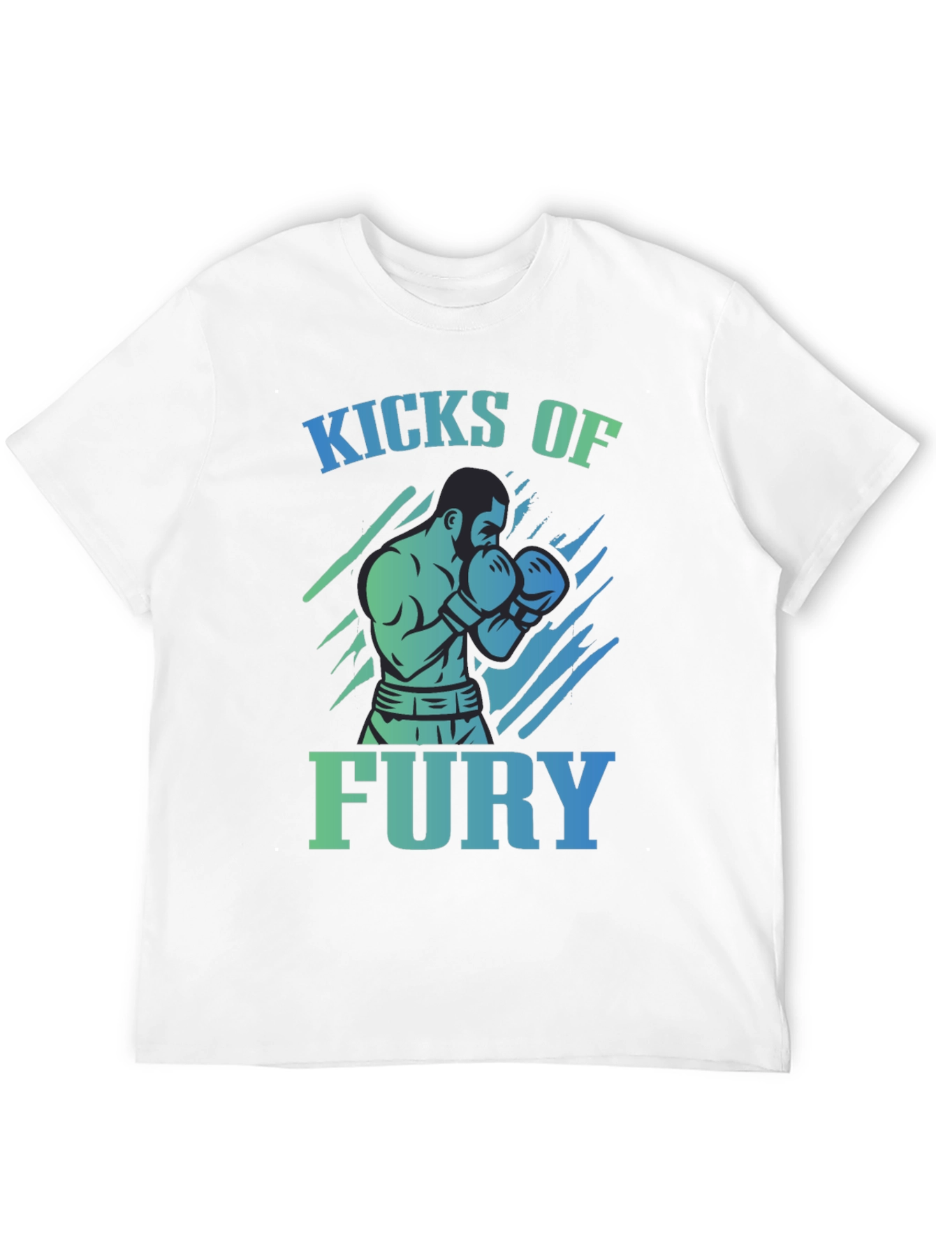 Kicks of Fury Graphic T-Shirt - Black