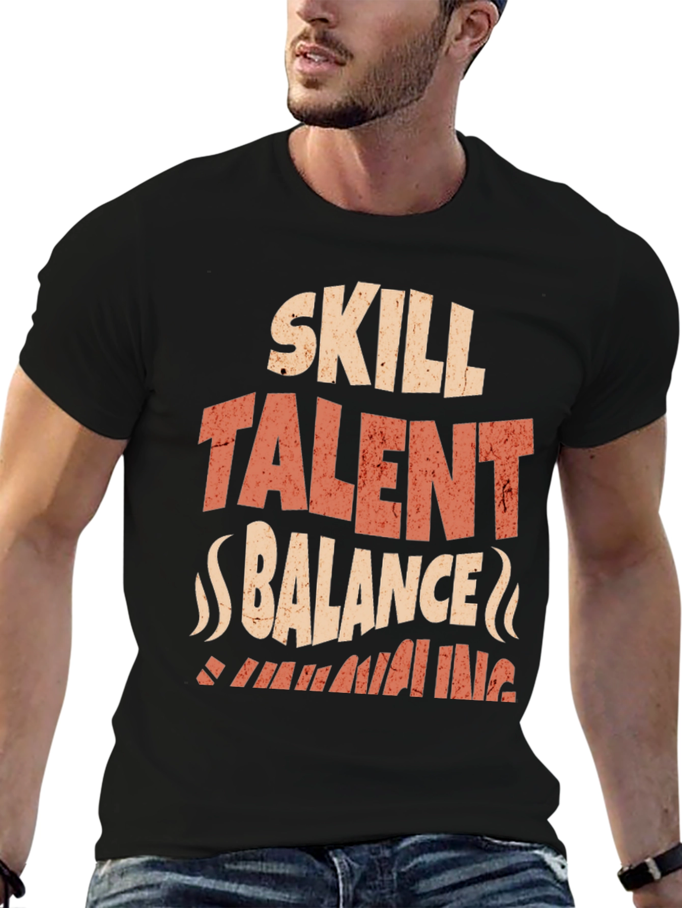 Skill Talent Balance Mens Graphic Tee