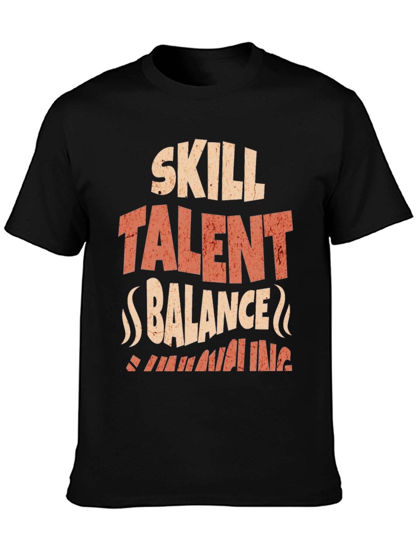 Skill Talent Balance Mens Graphic Tee