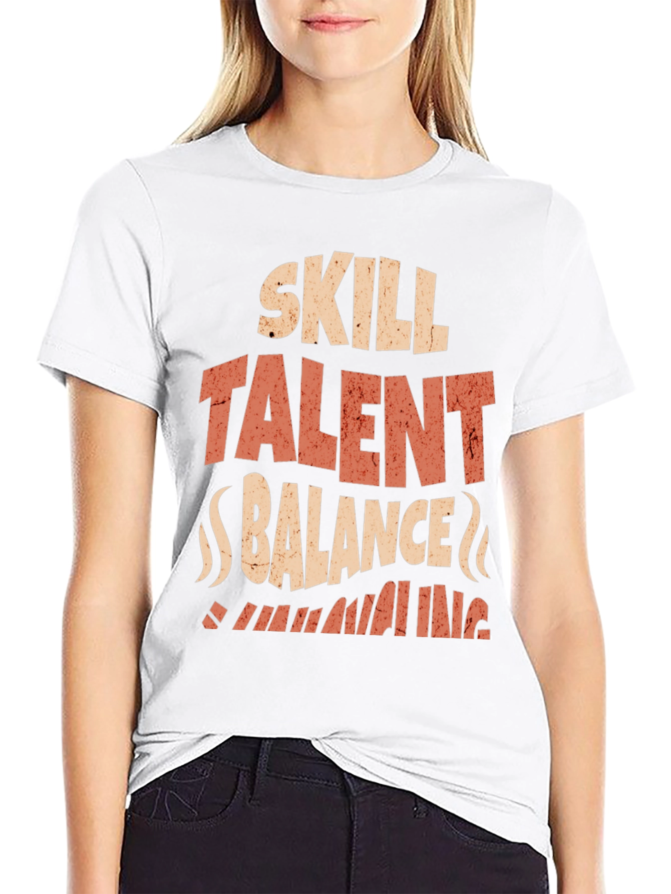 Skill Talent Balance Mens Graphic Tee