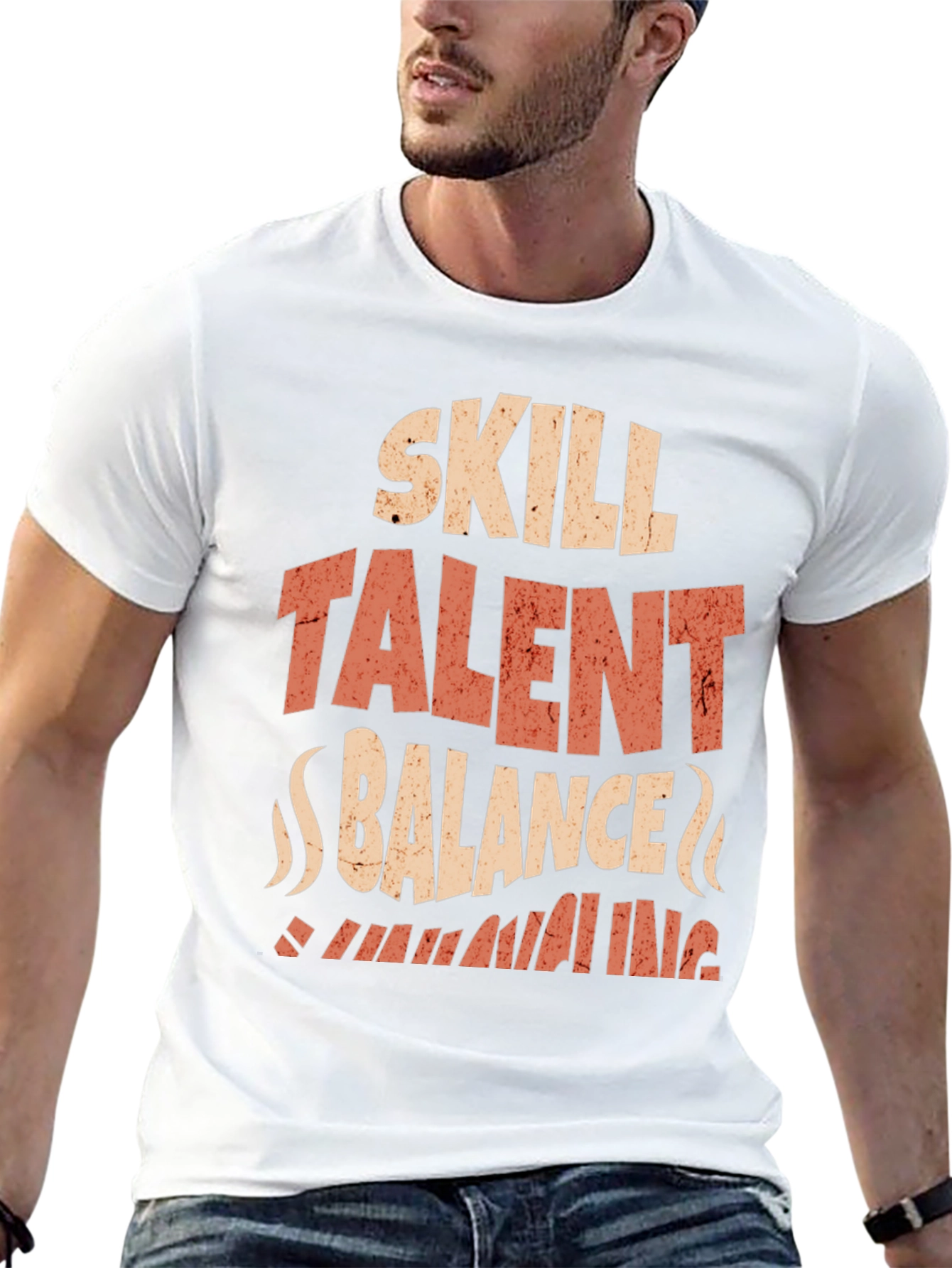 Skill Talent Balance Mens Graphic Tee