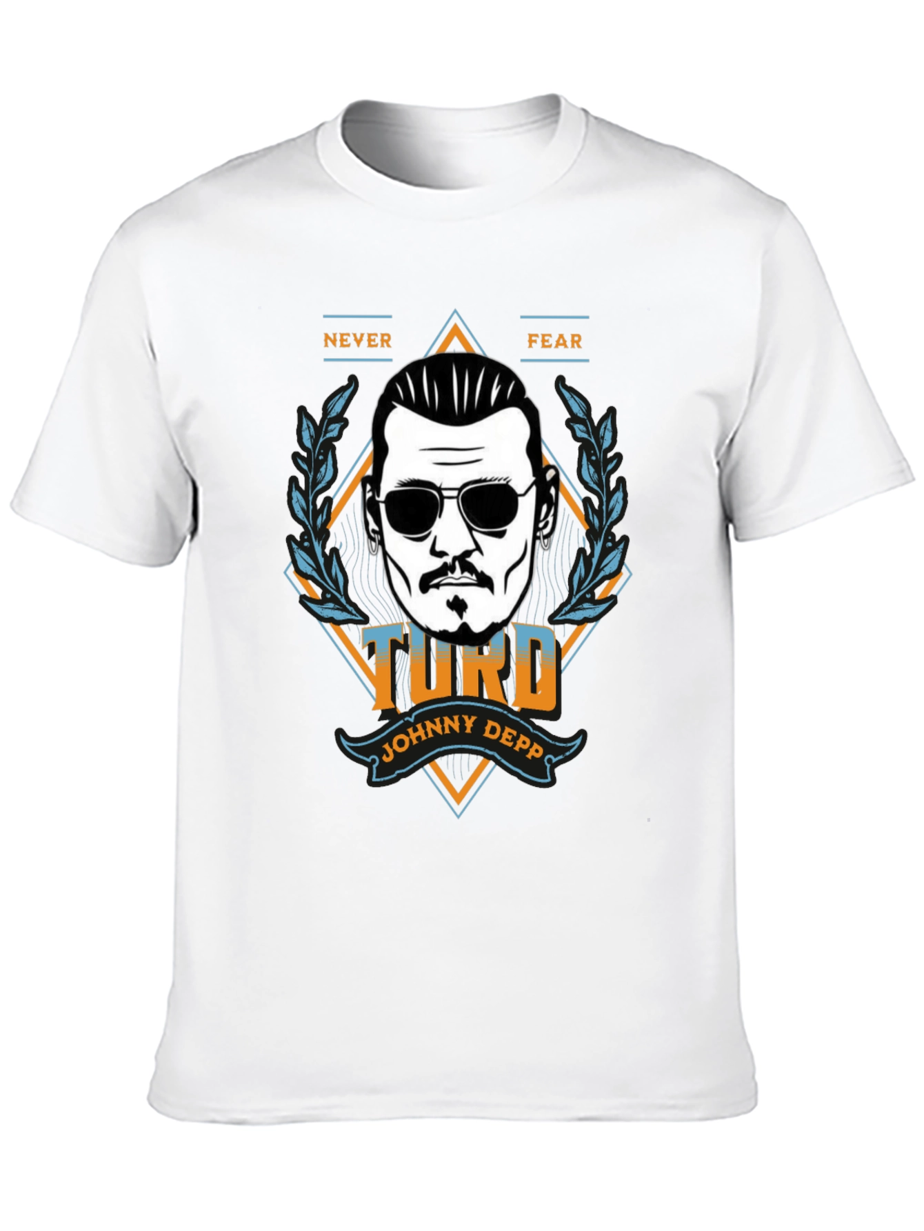 Johnny Depp Turd Graphic T-Shirt - Never Fear