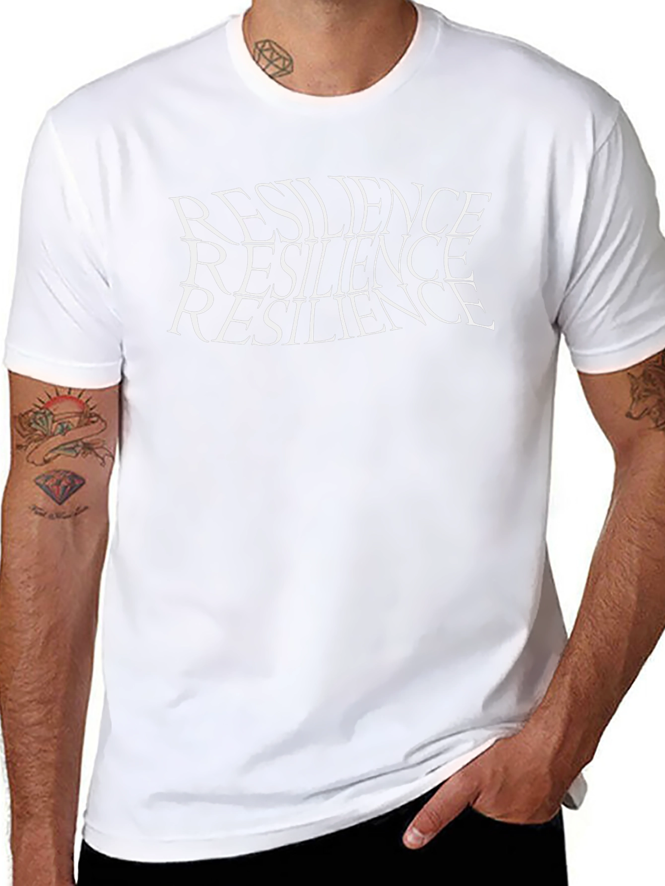 Resilience Graphic Tee - Black T-Shirt