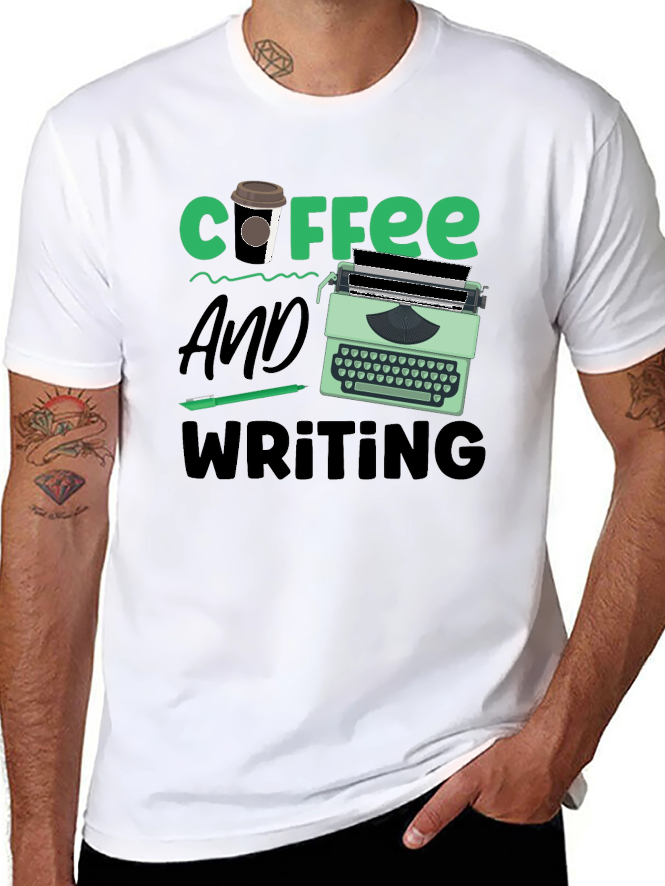 Coffee and Writing T-Shirt