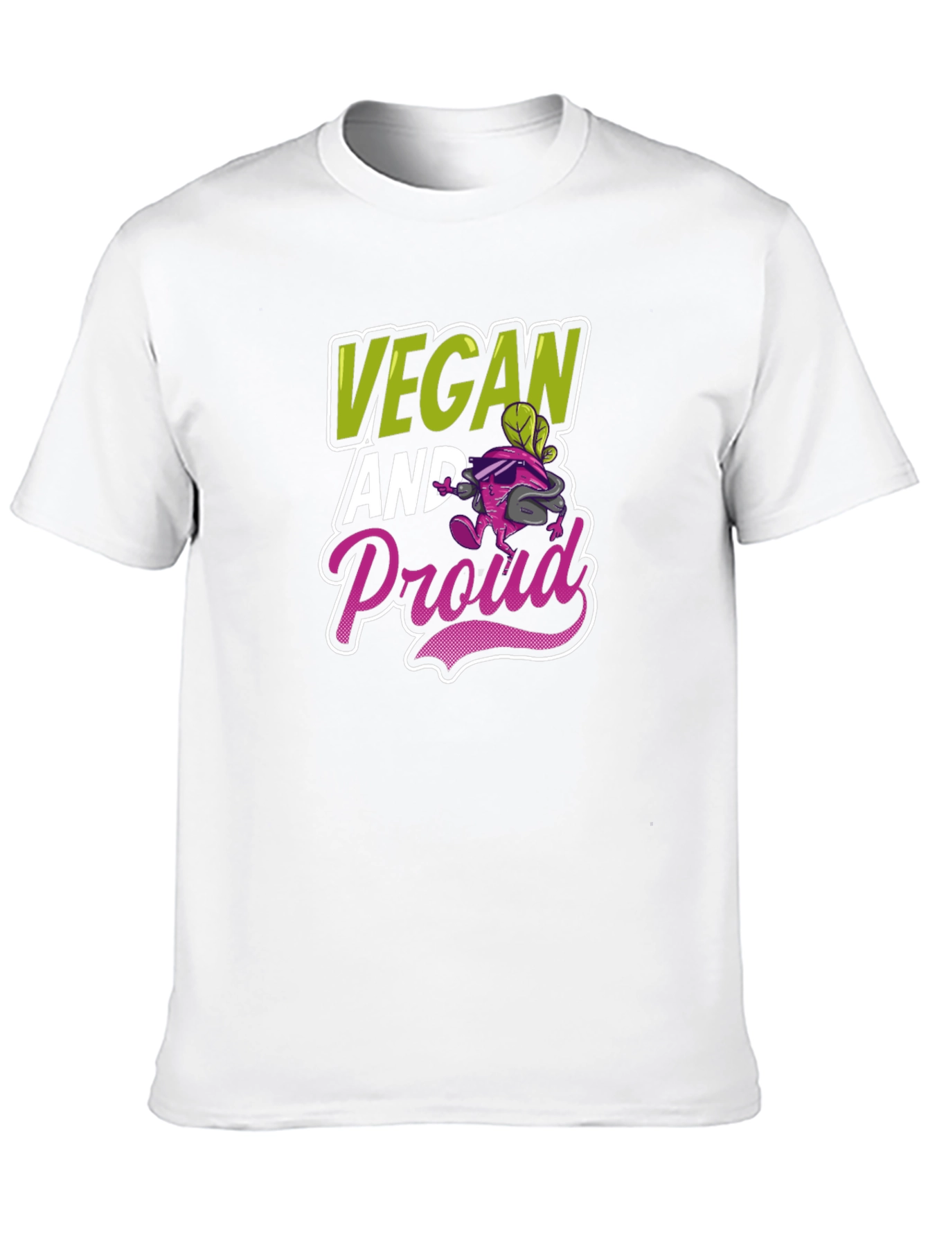 Vegan And Proud Graphic Tee