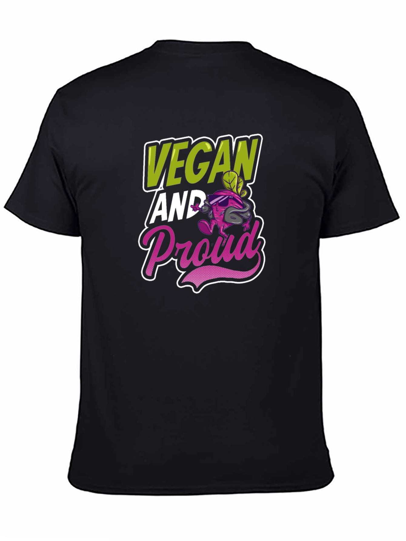 Vegan And Proud Graphic Tee