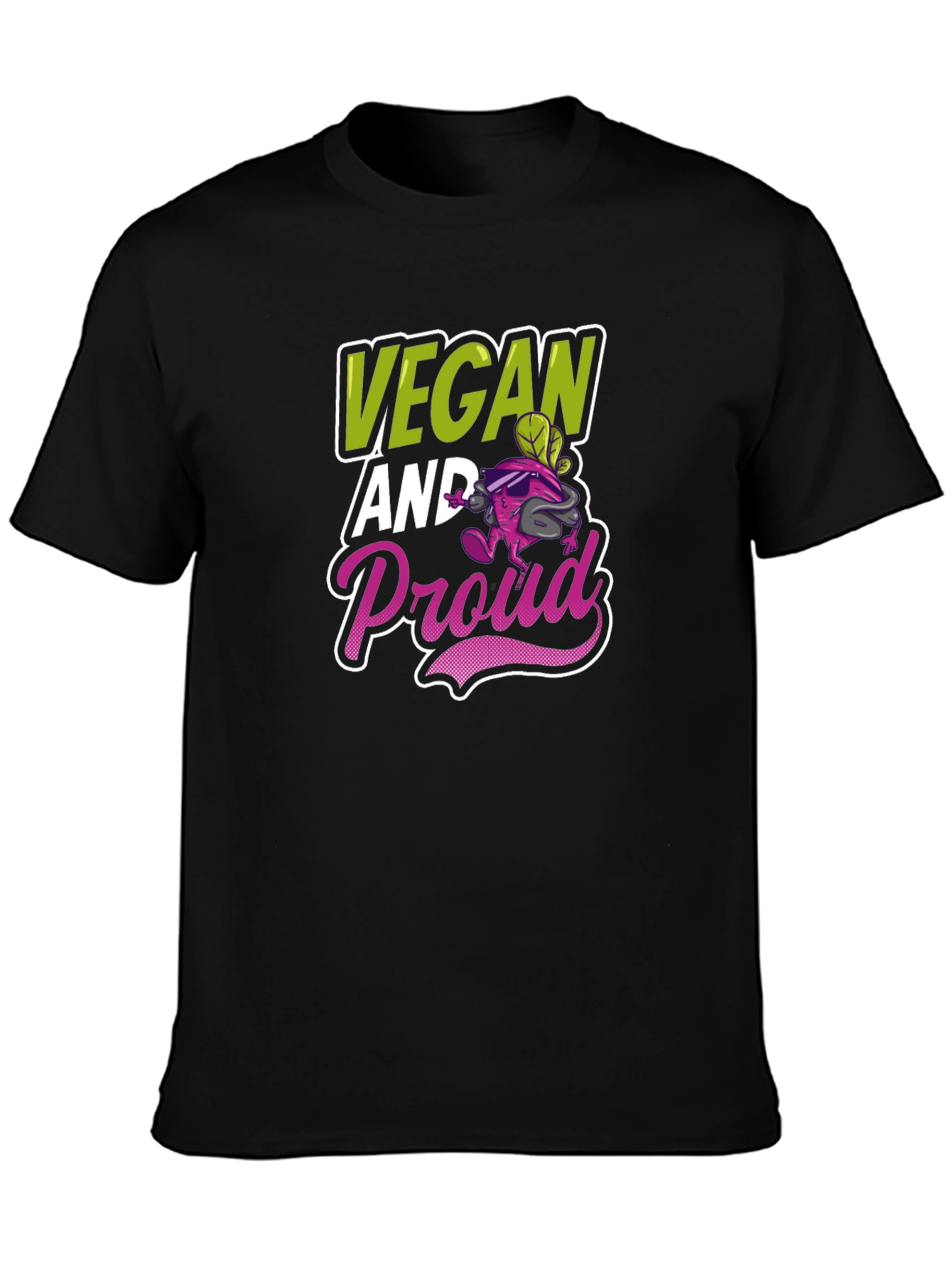 Vegan And Proud Graphic Tee