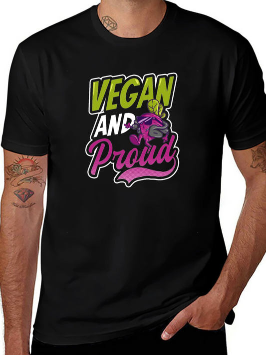Vegan And Proud Graphic Tee
