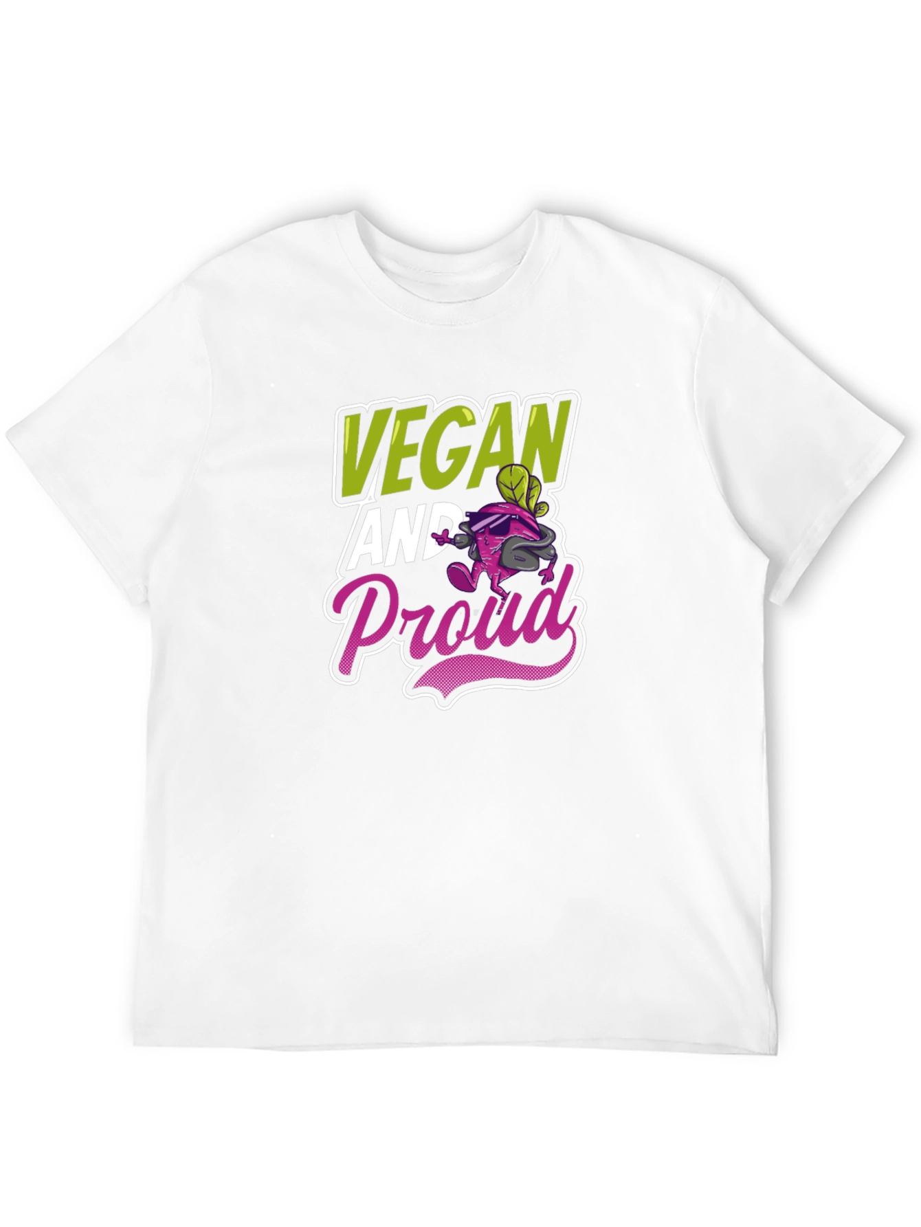 Vegan And Proud Graphic Tee