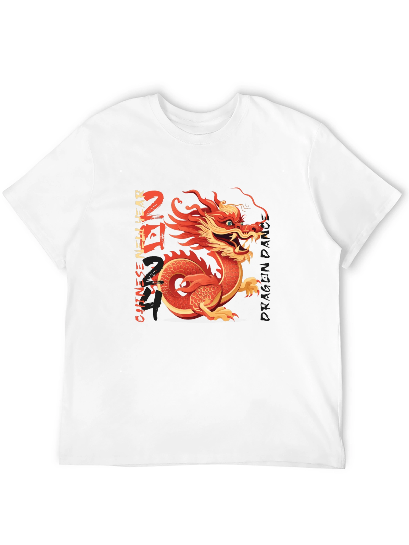 Chinese New Year Dragon Dance T-Shirt