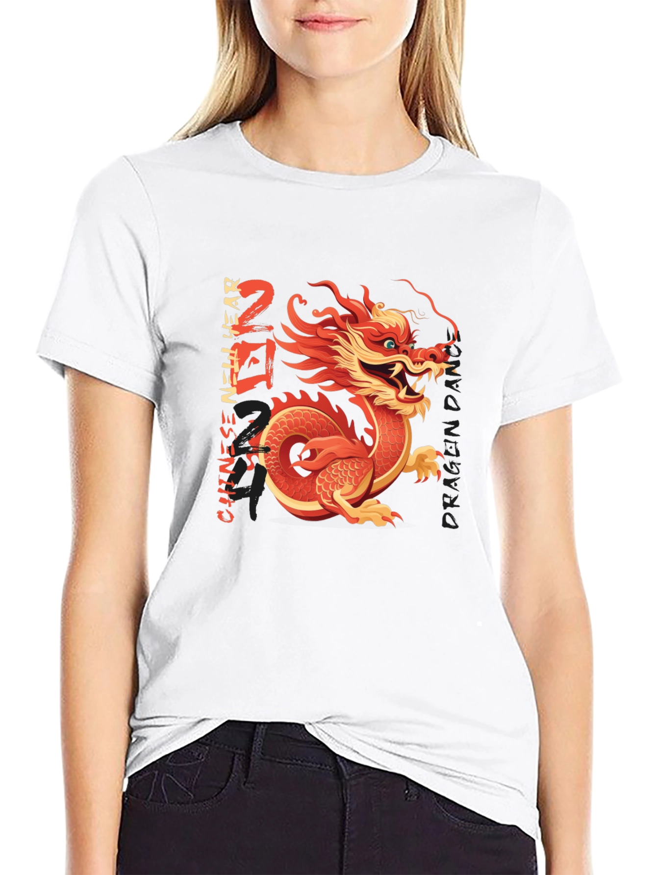 Chinese New Year Dragon Dance T-Shirt