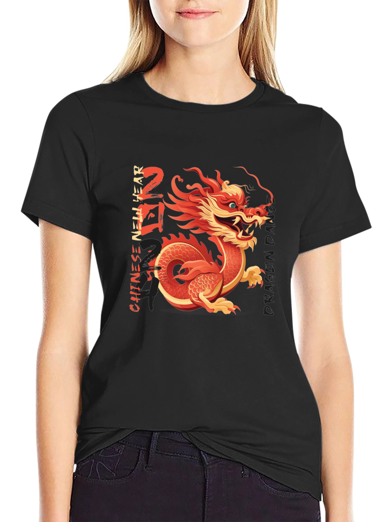 Chinese New Year Dragon Dance T-Shirt