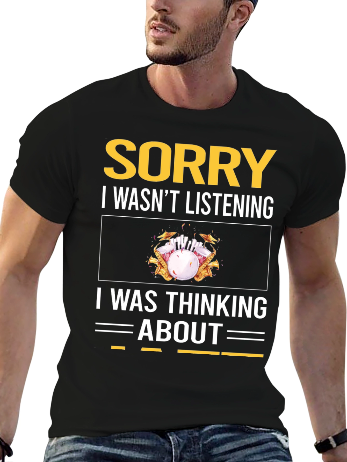 Sorry Thinking About Bowling T-Shirt