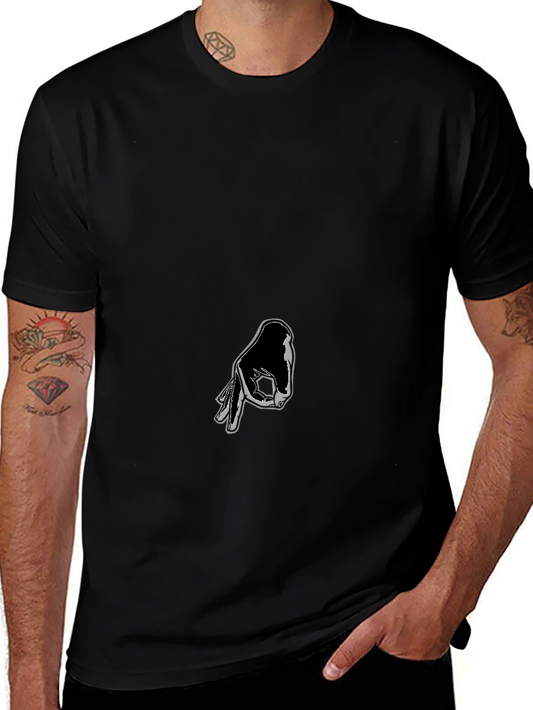 Circle Game Hand Graphic T-Shirt - Gotcha!