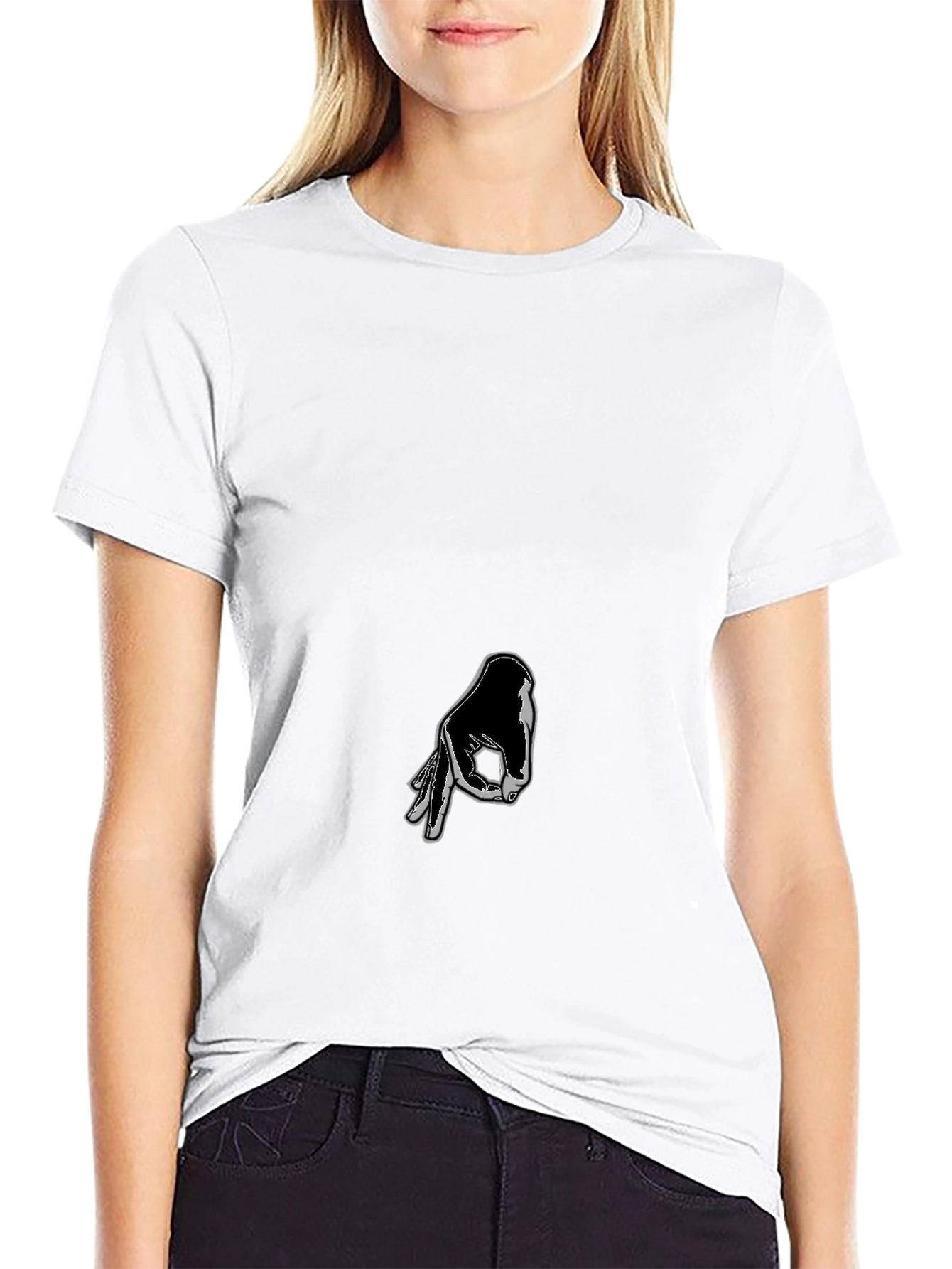 Circle Game Hand Graphic T-Shirt - Gotcha!