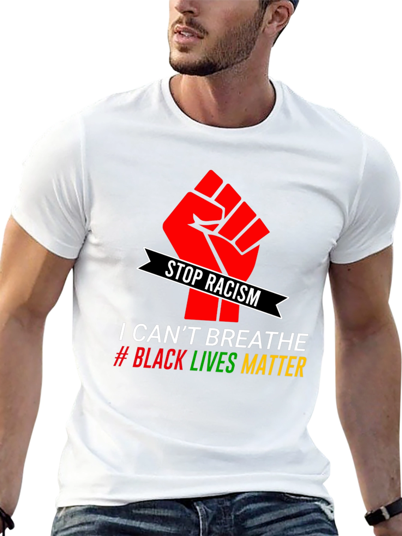 Stop Racism T-Shirt: Black Lives Matter Tee