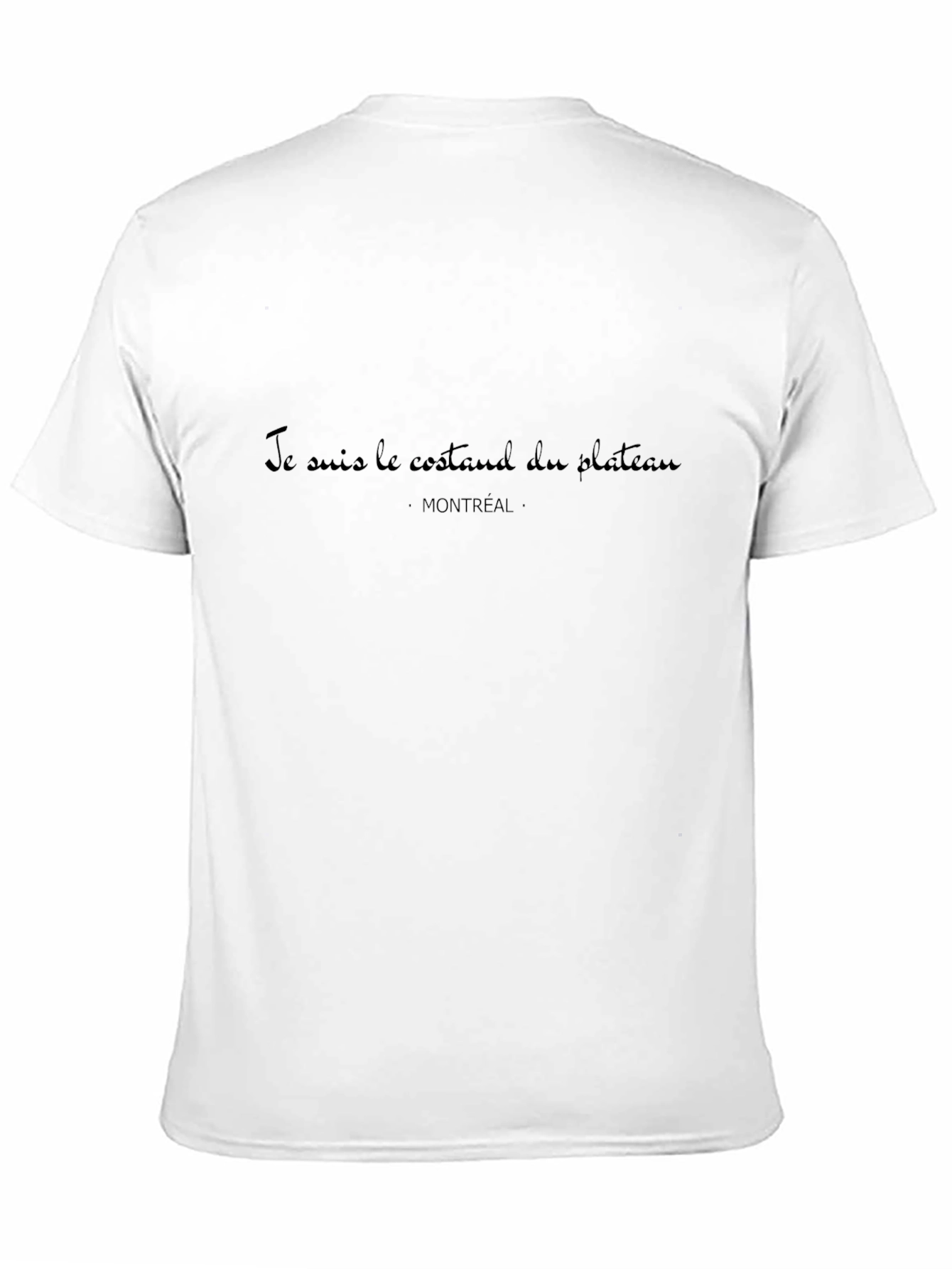 Je Suis Le Costaud Du Plateau T-Shirt