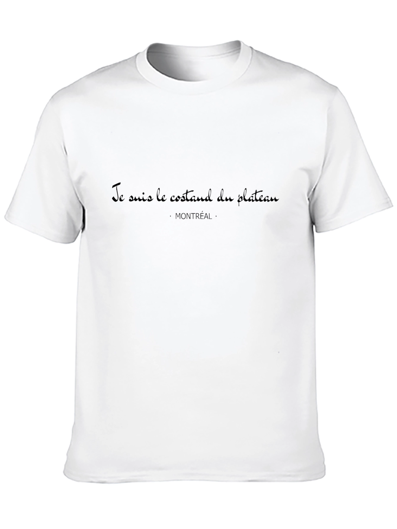 Je Suis Le Costaud Du Plateau T-Shirt