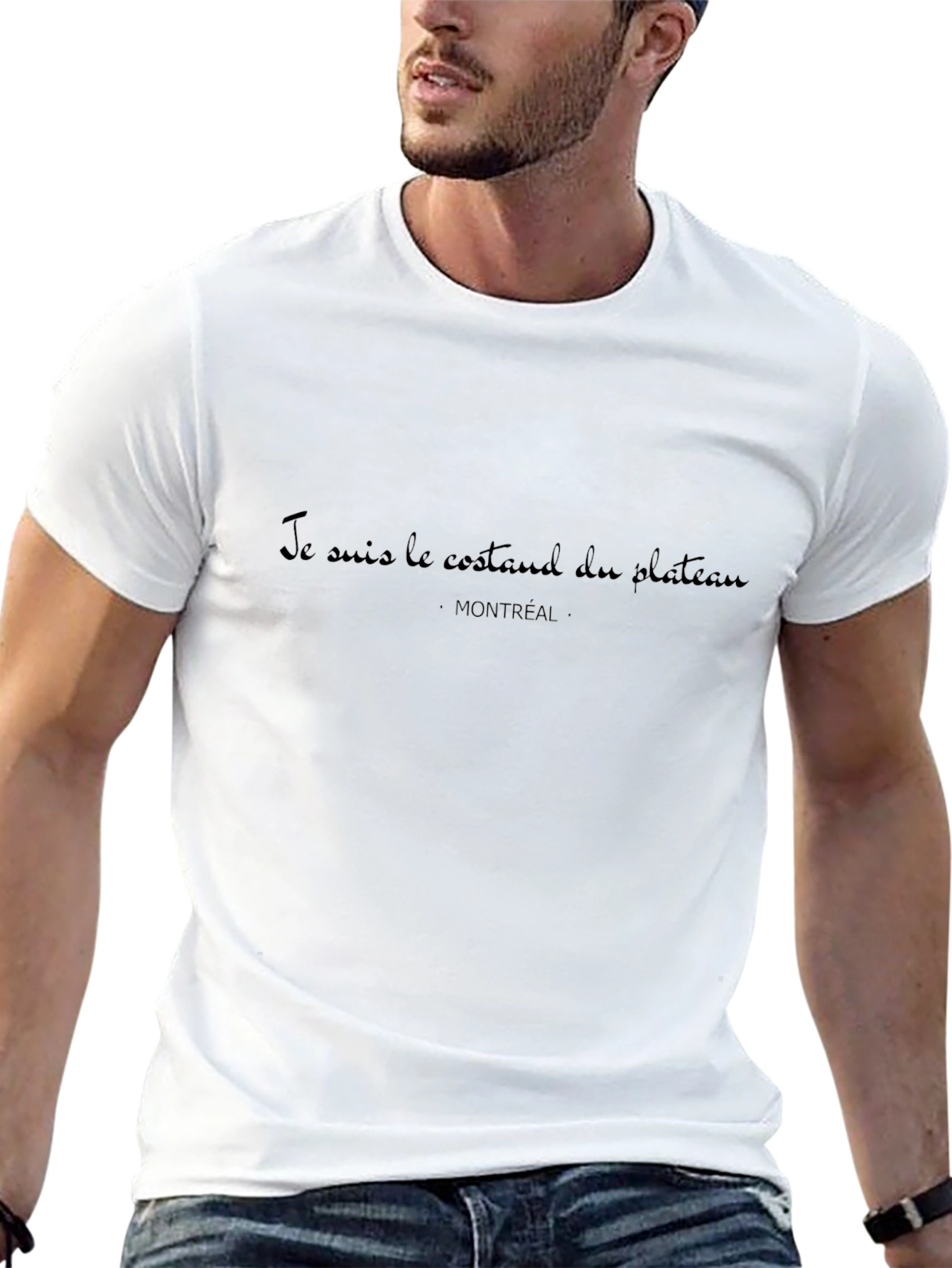 Je Suis Le Costaud Du Plateau T-Shirt