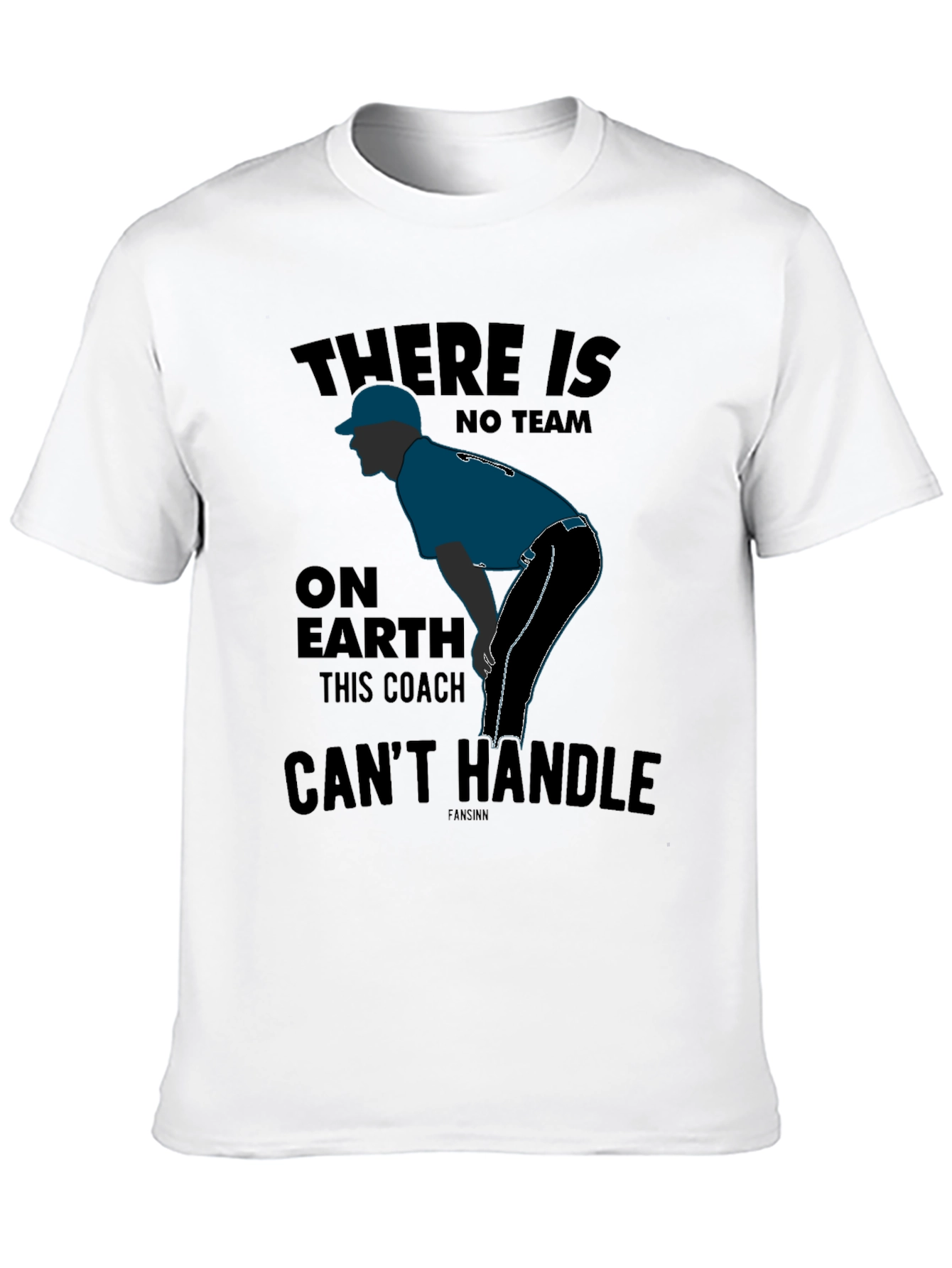 Baseball Coach Graphic T-Shirt - Sports Fan Apparel