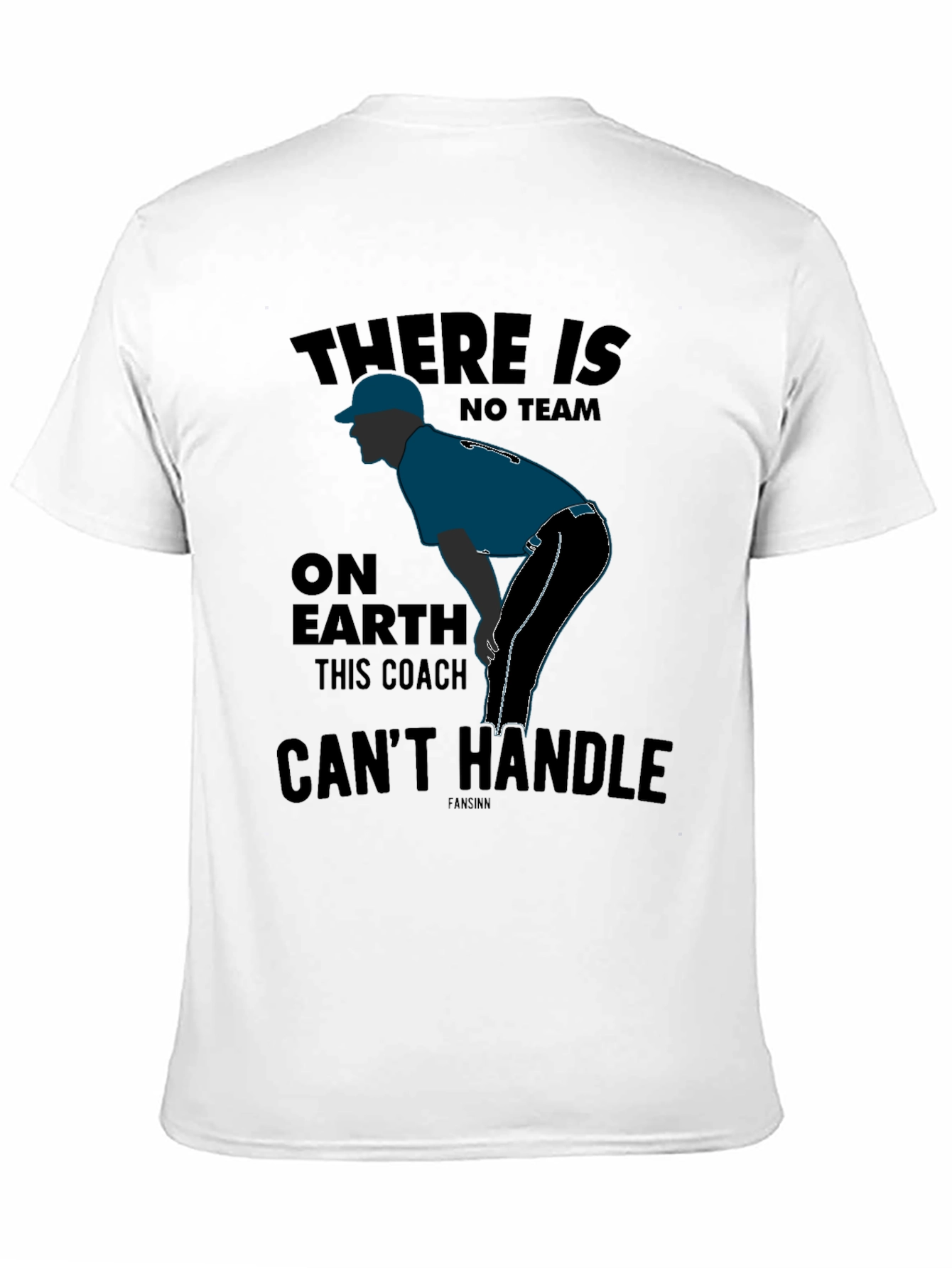 Baseball Coach Graphic T-Shirt - Sports Fan Apparel