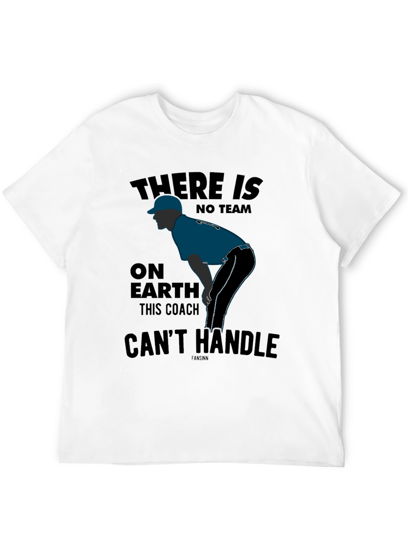 Baseball Coach Graphic T-Shirt - Sports Fan Apparel