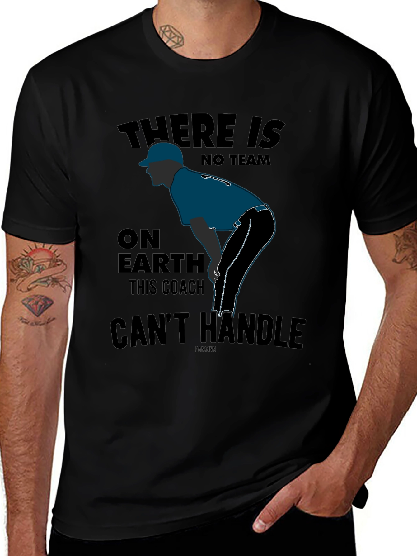Baseball Coach Graphic T-Shirt - Sports Fan Apparel