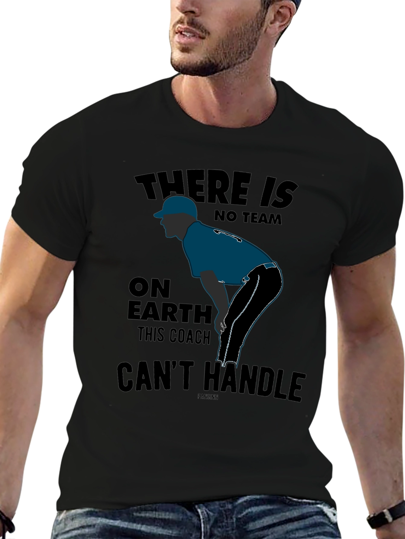 Baseball Coach Graphic T-Shirt - Sports Fan Apparel