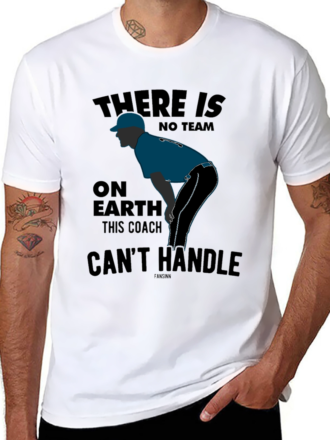Baseball Coach Graphic T-Shirt - Sports Fan Apparel