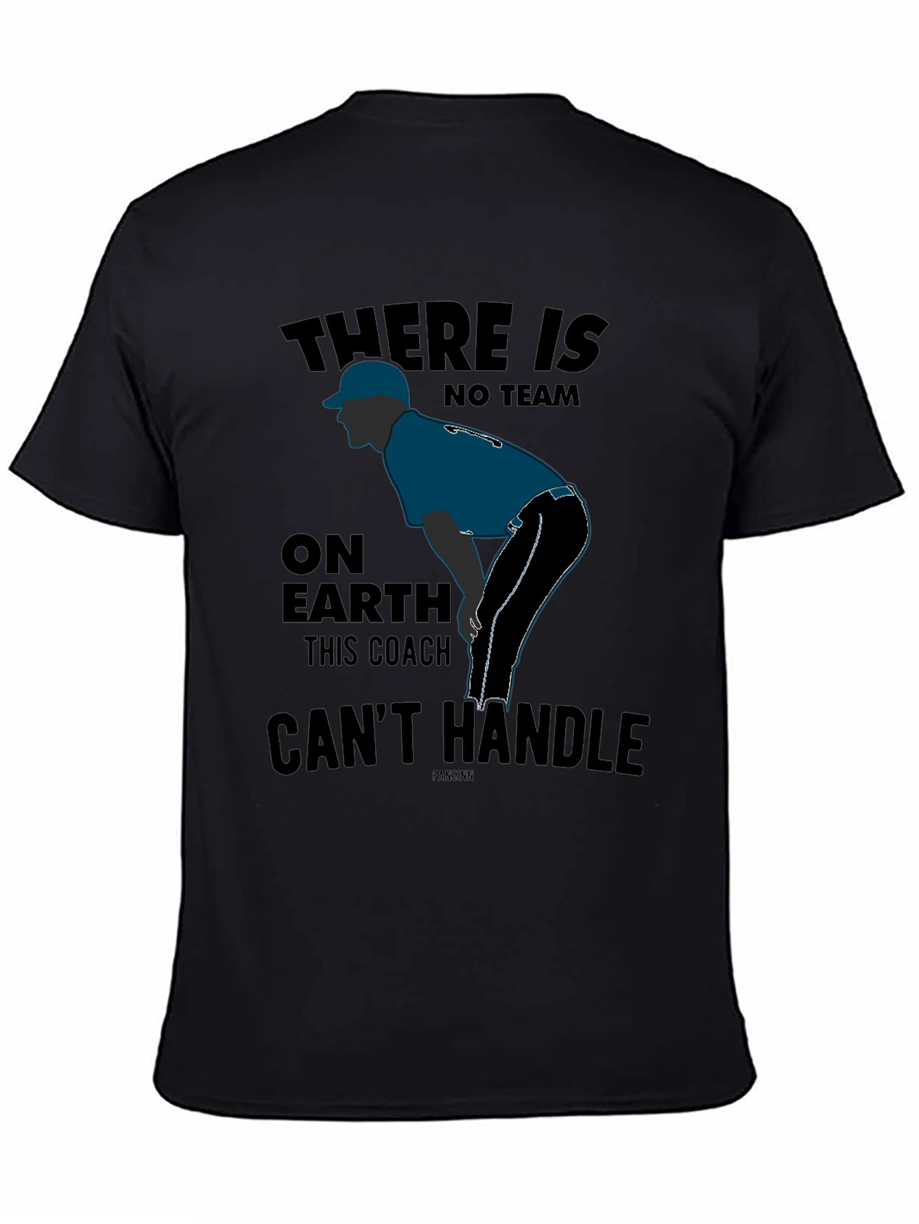 Baseball Coach Graphic T-Shirt - Sports Fan Apparel