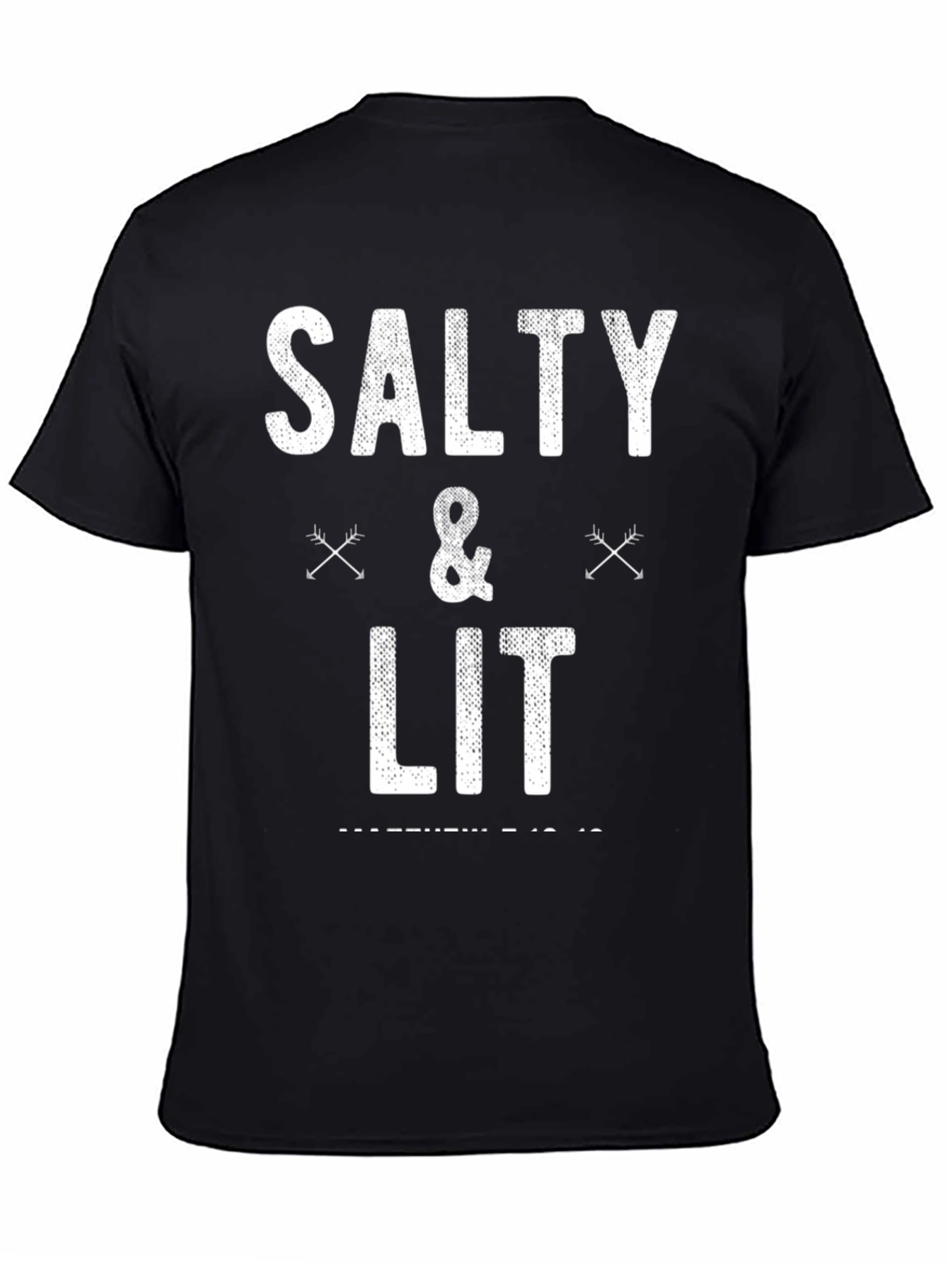 Salty & Lit Graphic Tee - Trendy Casual Wear