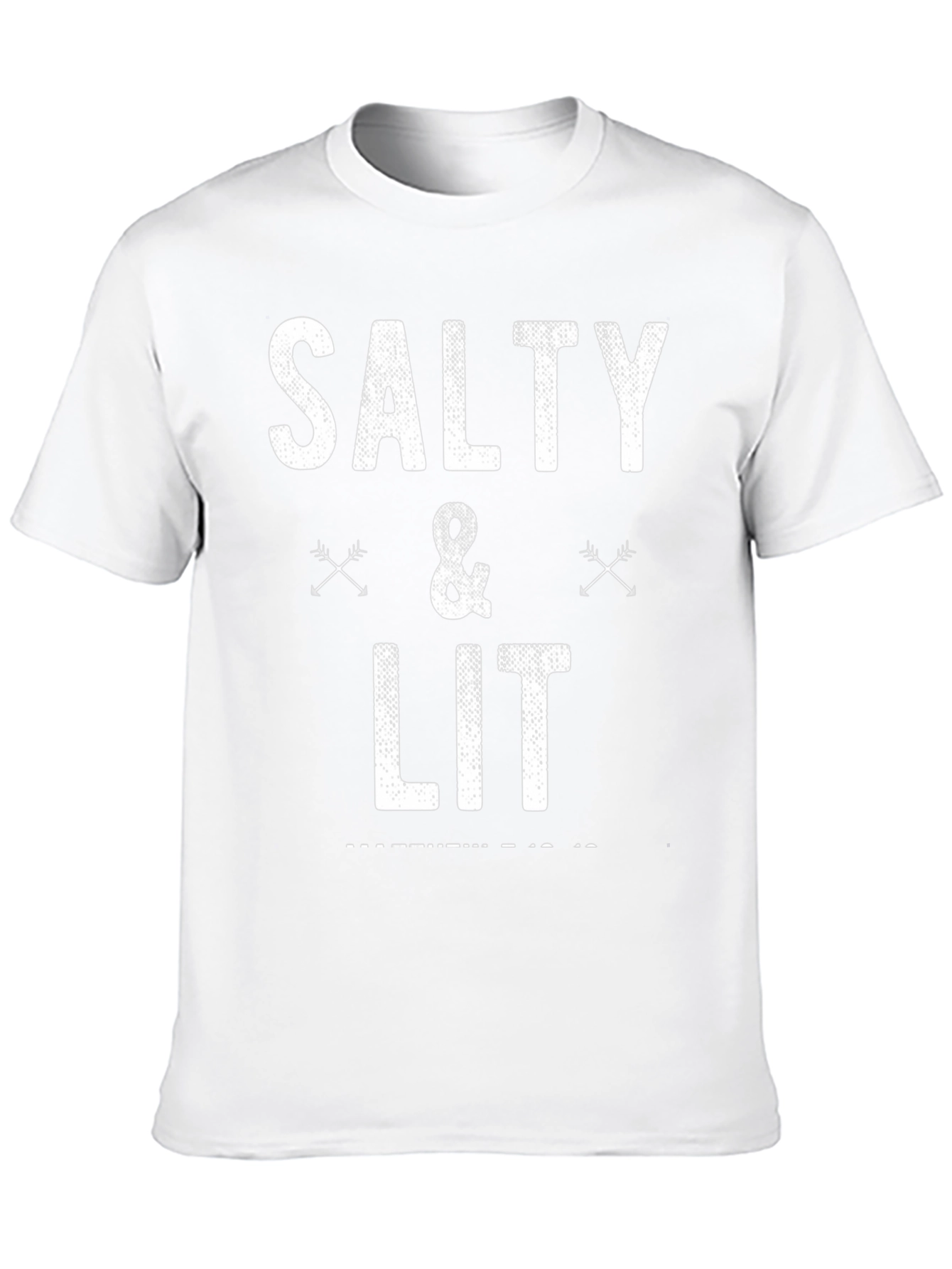 Salty & Lit Graphic Tee - Trendy Casual Wear