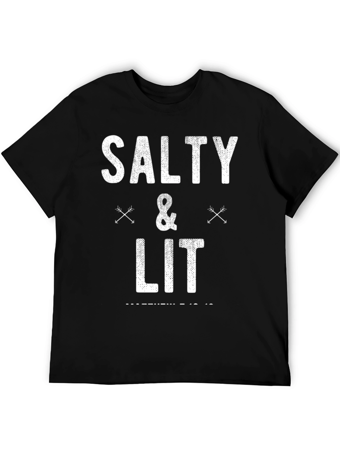Salty & Lit Graphic Tee - Trendy Casual Wear